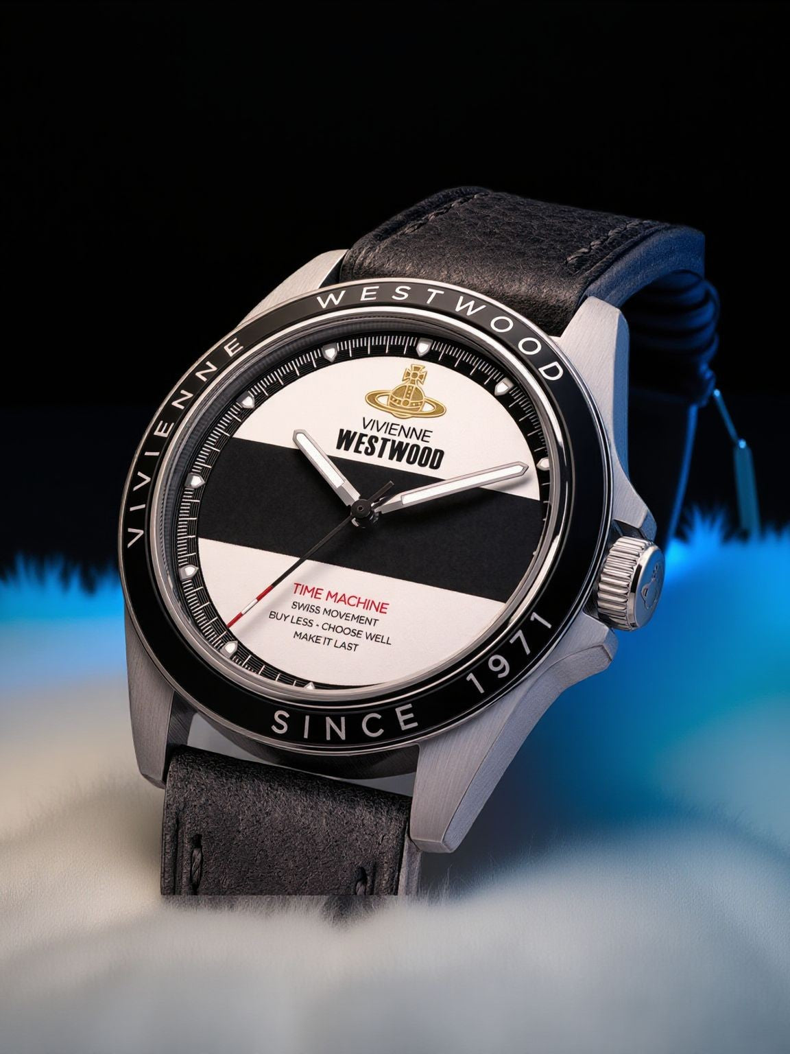 LUXURY HUB VIVIENNE WESTWOOD VIVIENNE WESTWOOD THE BLACKWALL WATCH VV293BKBK