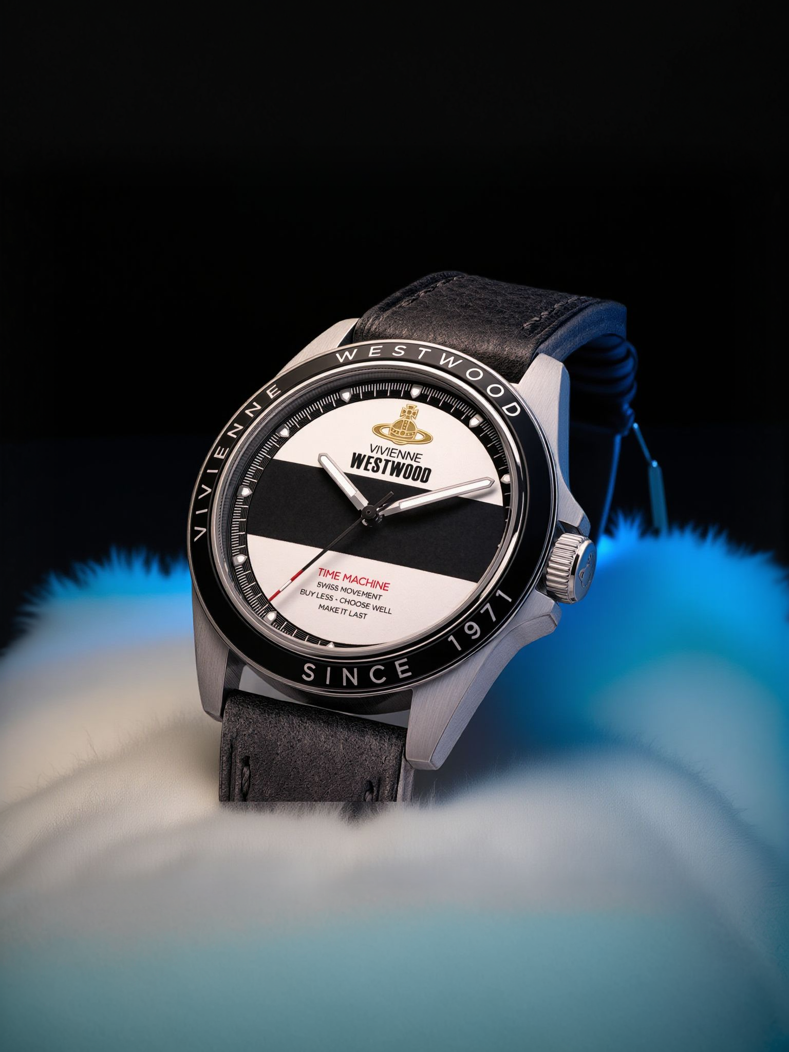 LUXURY HUB VIVIENNE WESTWOOD VIVIENNE WESTWOOD THE BLACKWALL WATCH VV293BKBK