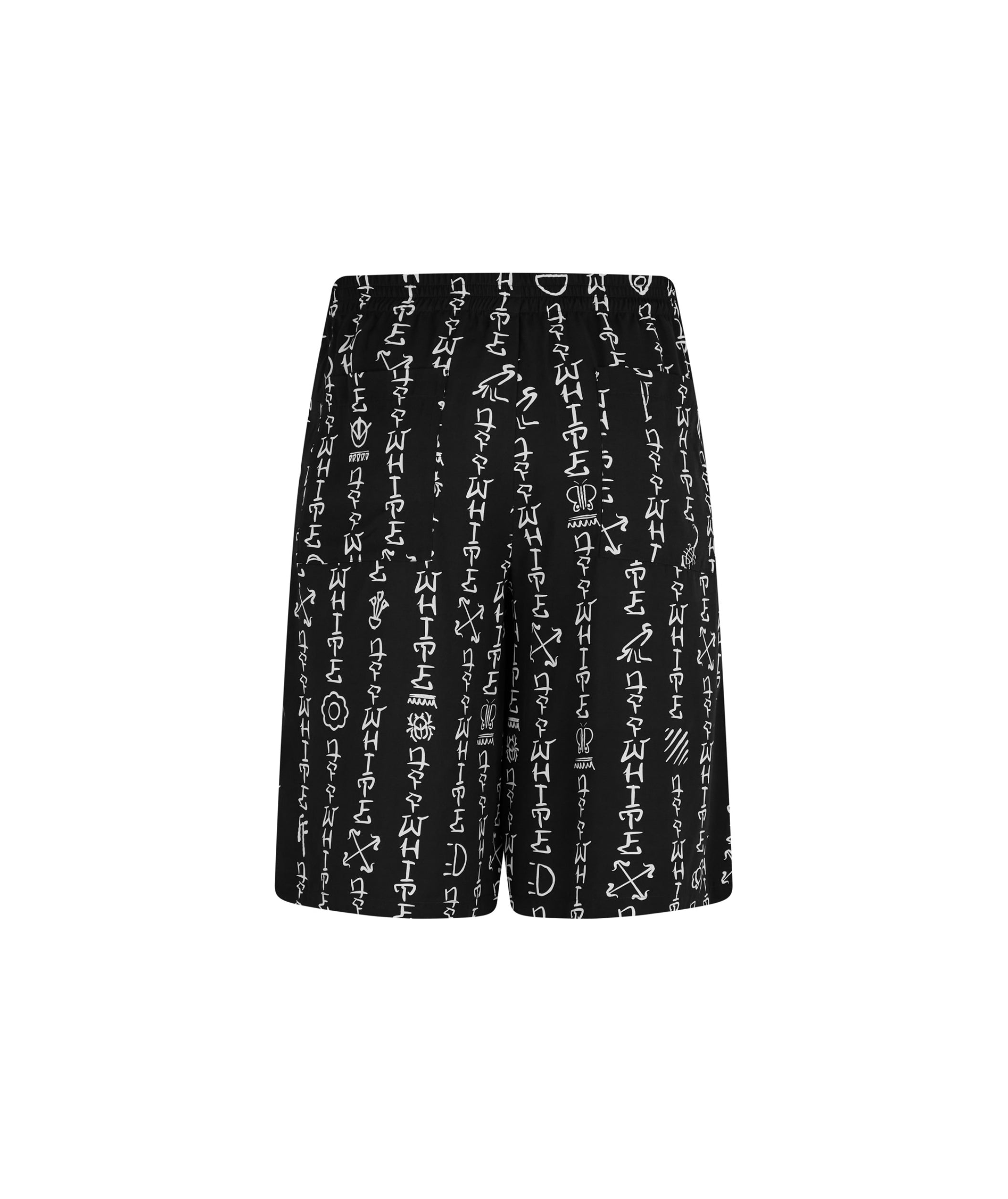 LUXURY HUB OFF WHITE OFF BOWLING SHORT