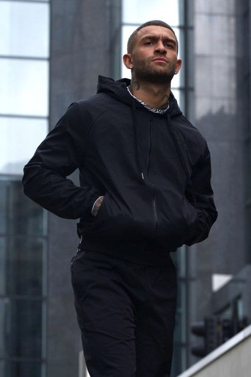 LUXURY HUB ALEXANDER REIGN NYLON HOODIE