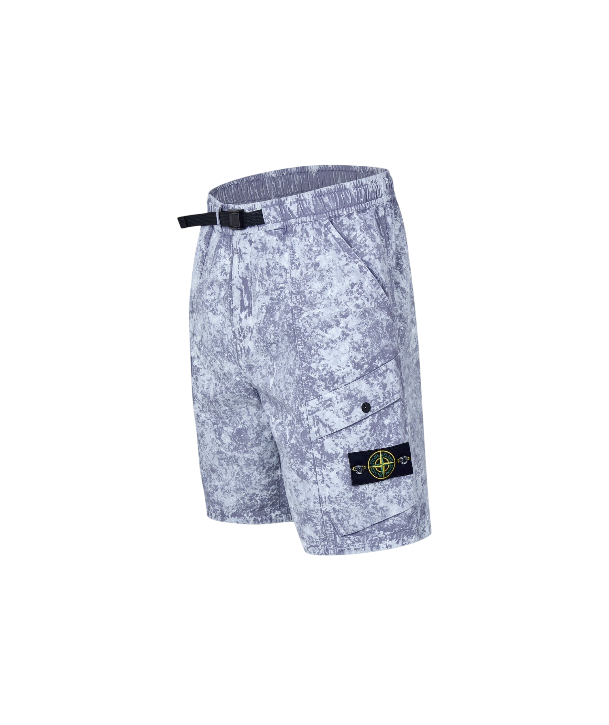 LUXURY HUB STONE ISLAND MEN'S TELA CARGO SHORTS