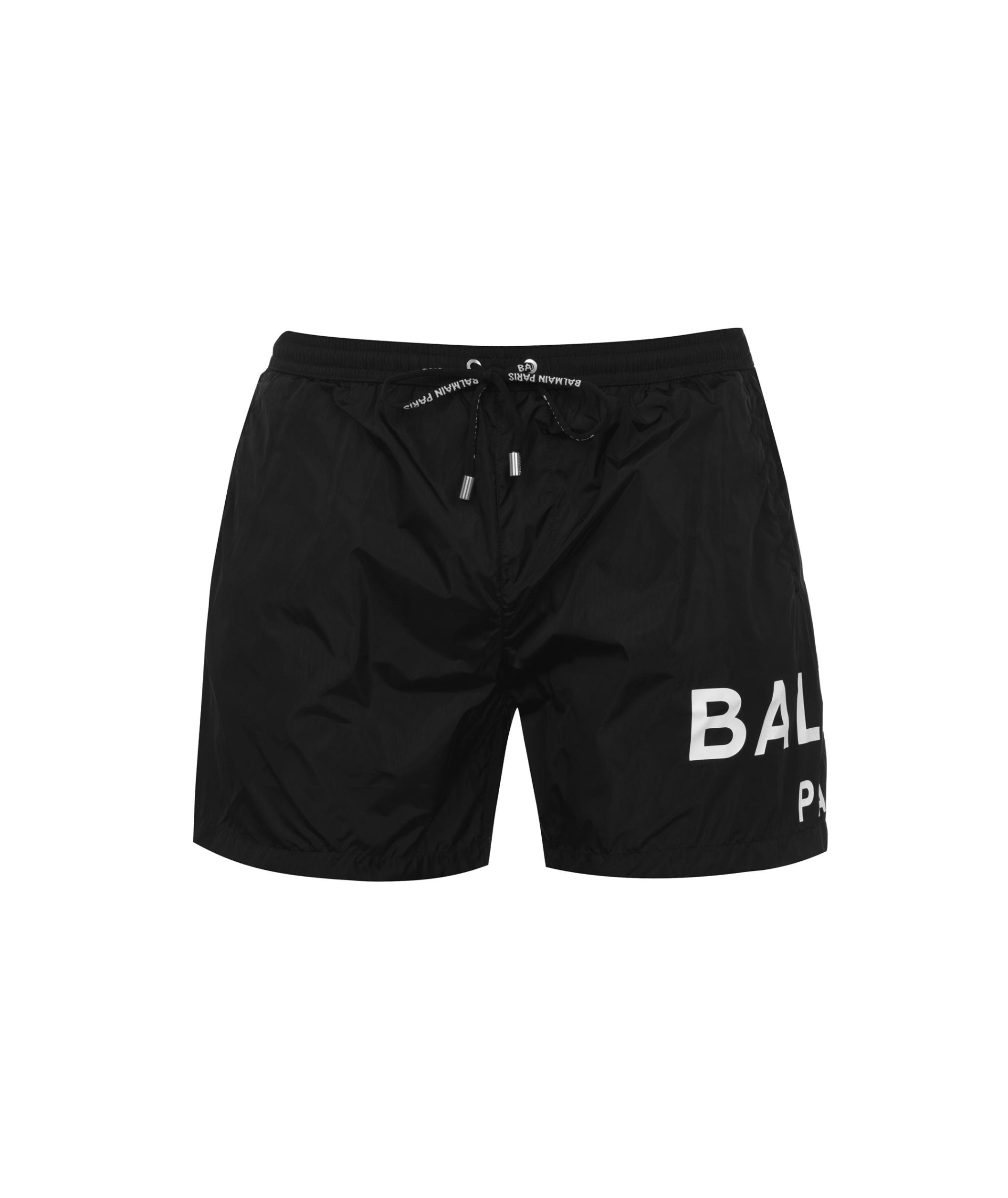 LUXURY HUB BALMAIN LOGO SWIM SHORTS