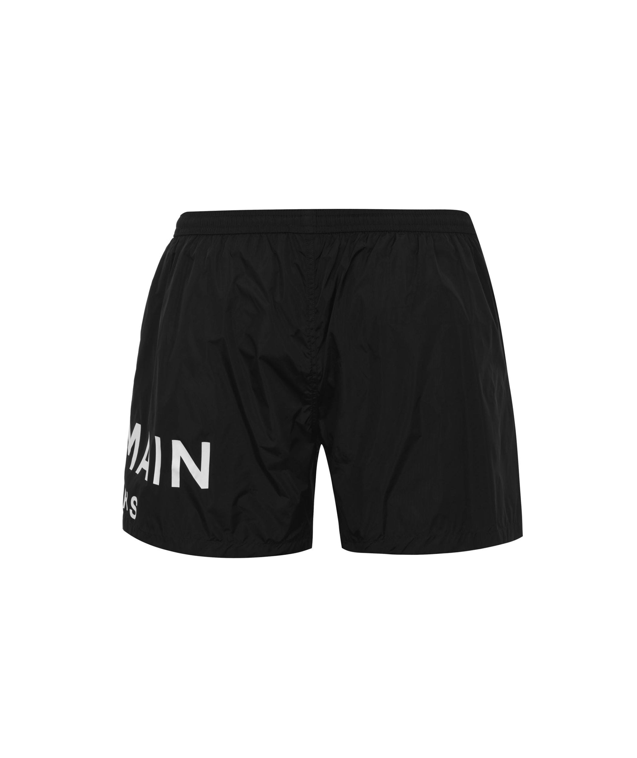 LUXURY HUB BALMAIN LOGO SWIM SHORTS