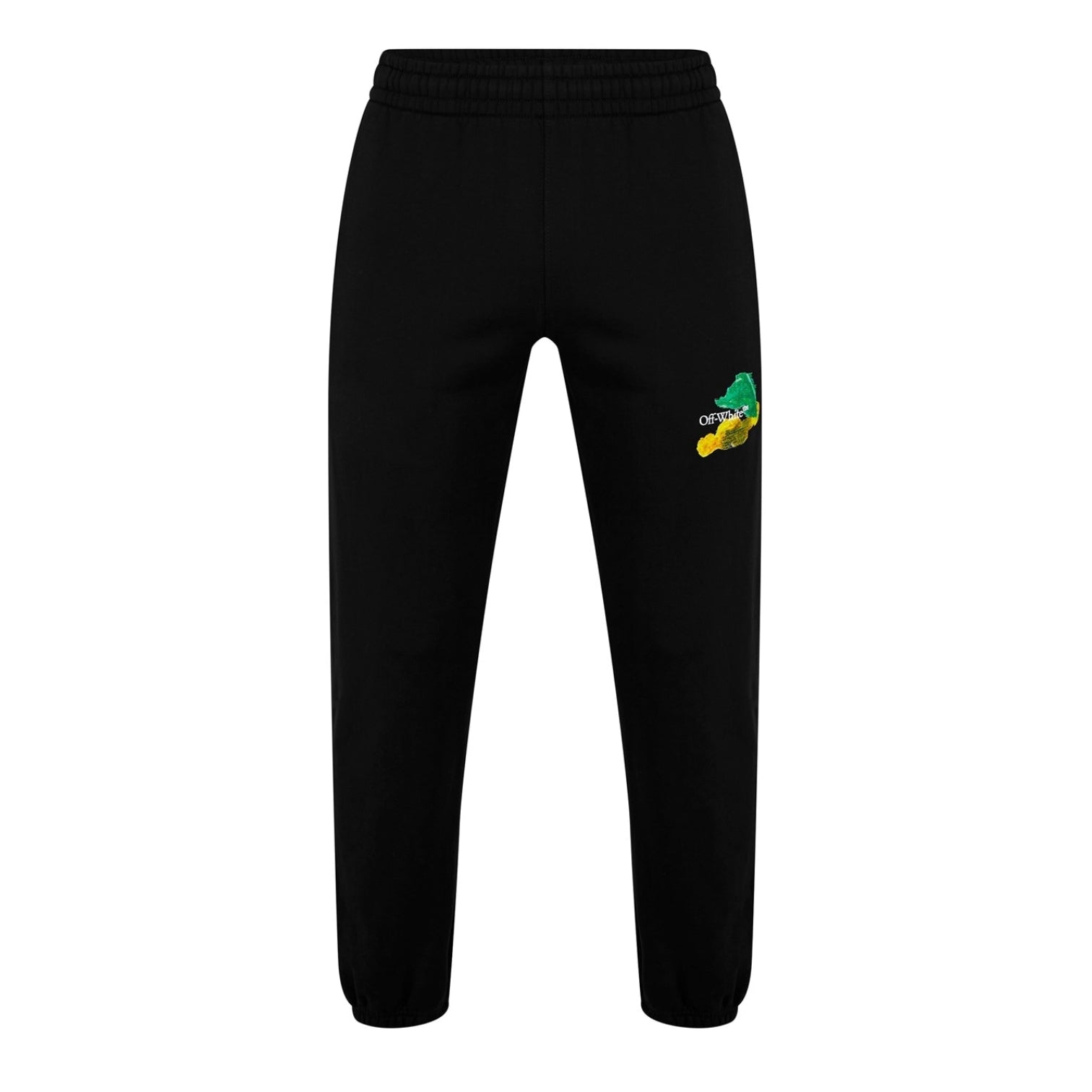 LUXURY HUB OFF WHITE BRUSH ARROW SWEATPANTS