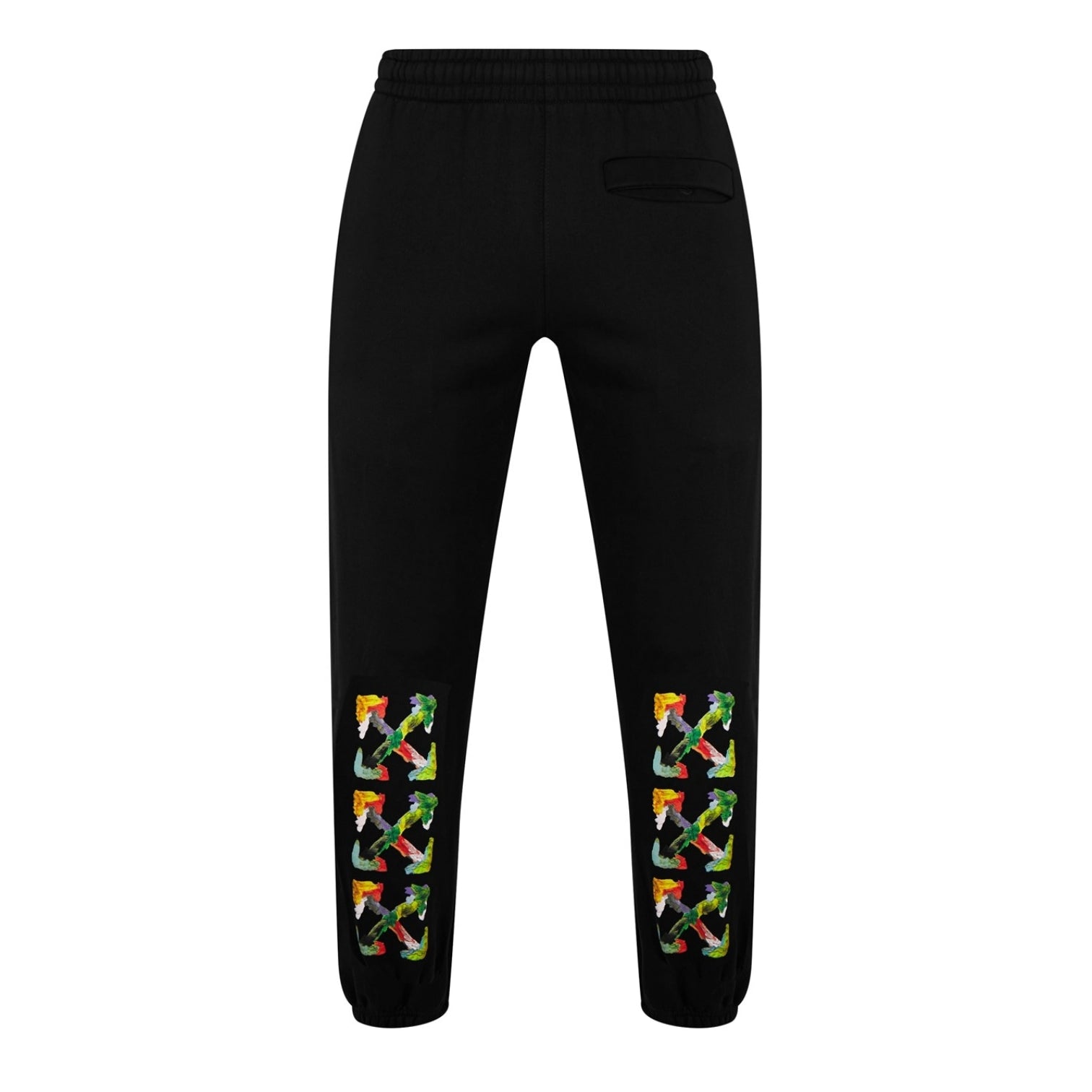 LUXURY HUB OFF WHITE BRUSH ARROW SWEATPANTS