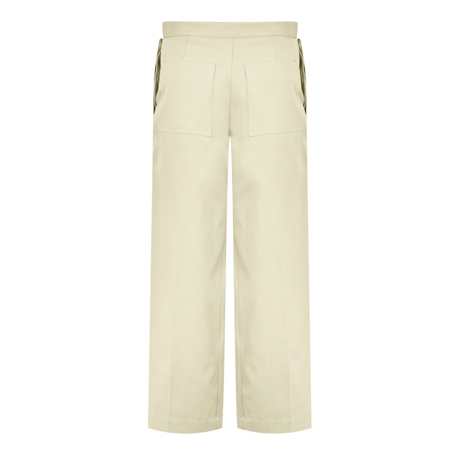 LUXURY HUB BOTTEGA VENETA COTTON TWILL TROUSERS