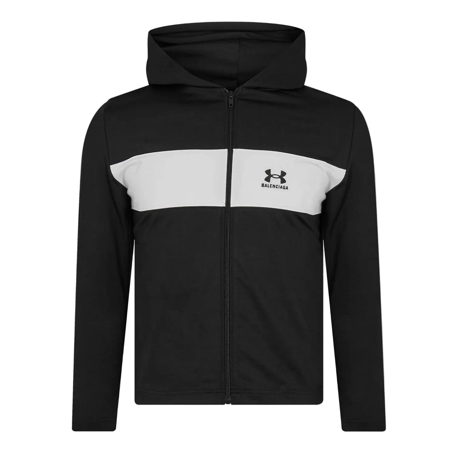 LUXURY HUB BALENCIAGA X UNDER ARMOUR ZIP UP HOODIE