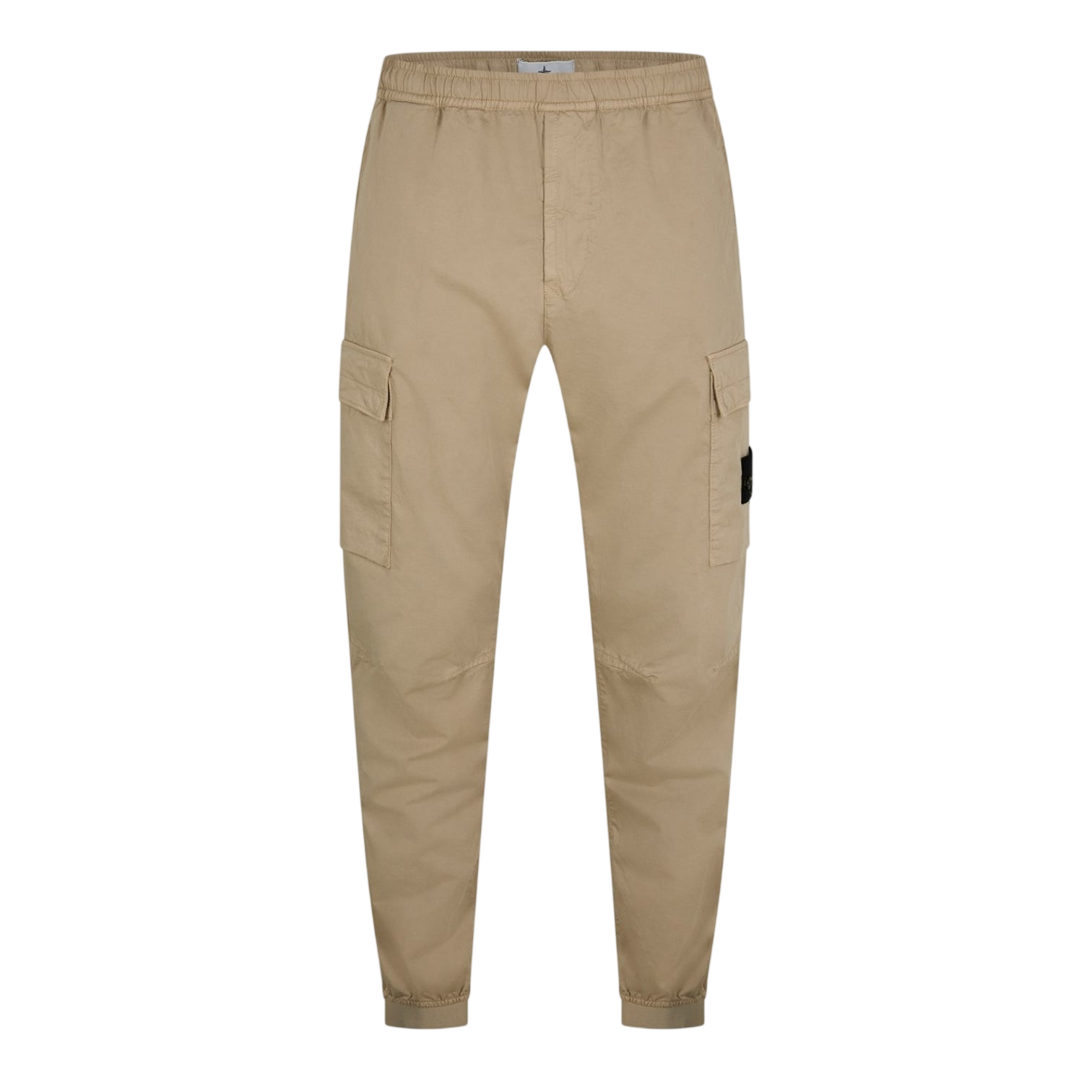 LUXURY HUB STONE ISLAND SATIN CARGO TROUSERS