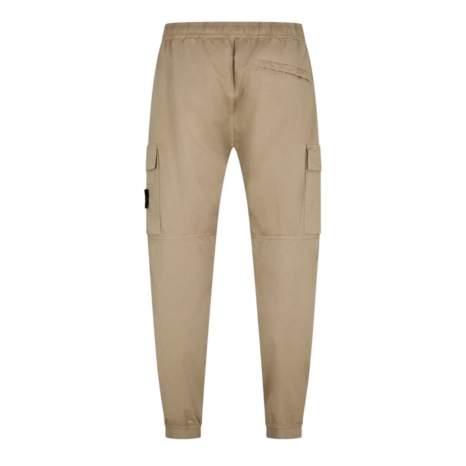LUXURY HUB STONE ISLAND SATIN CARGO TROUSERS