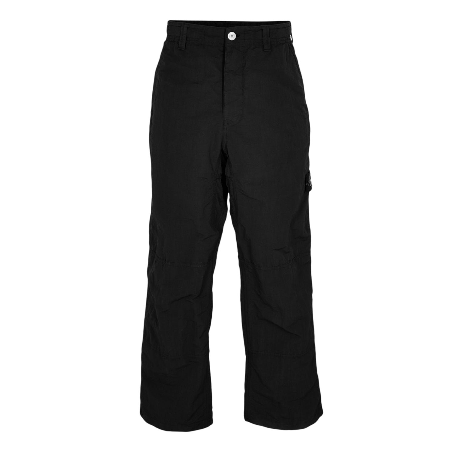 LUXURY HUB STONE ISLAND MEN'S COMPASS BADGE CHINOS