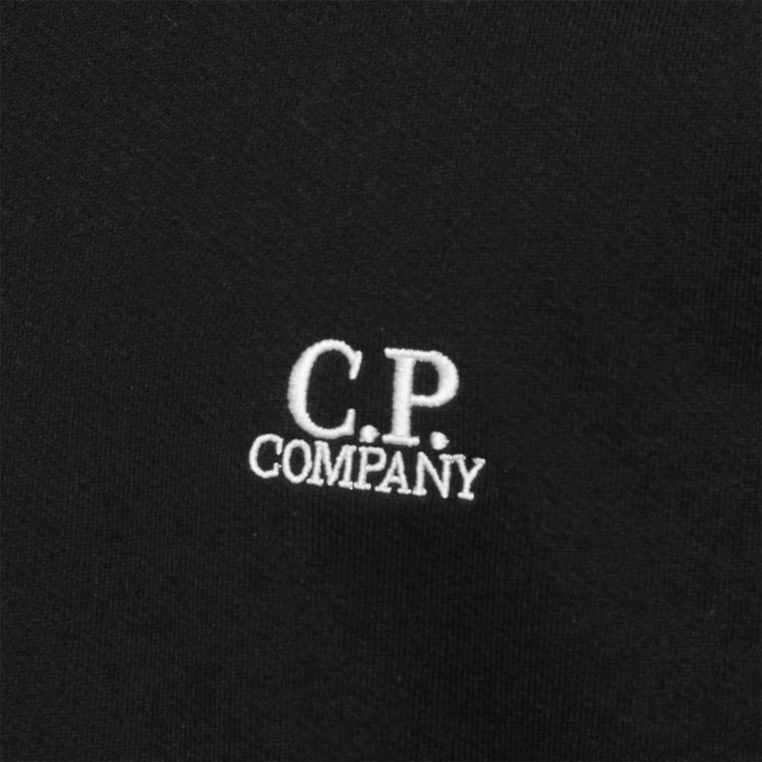 LUXURY HUB CP COMPANY BURST LOGO POCKET SLEEVE SWEATSHIRT