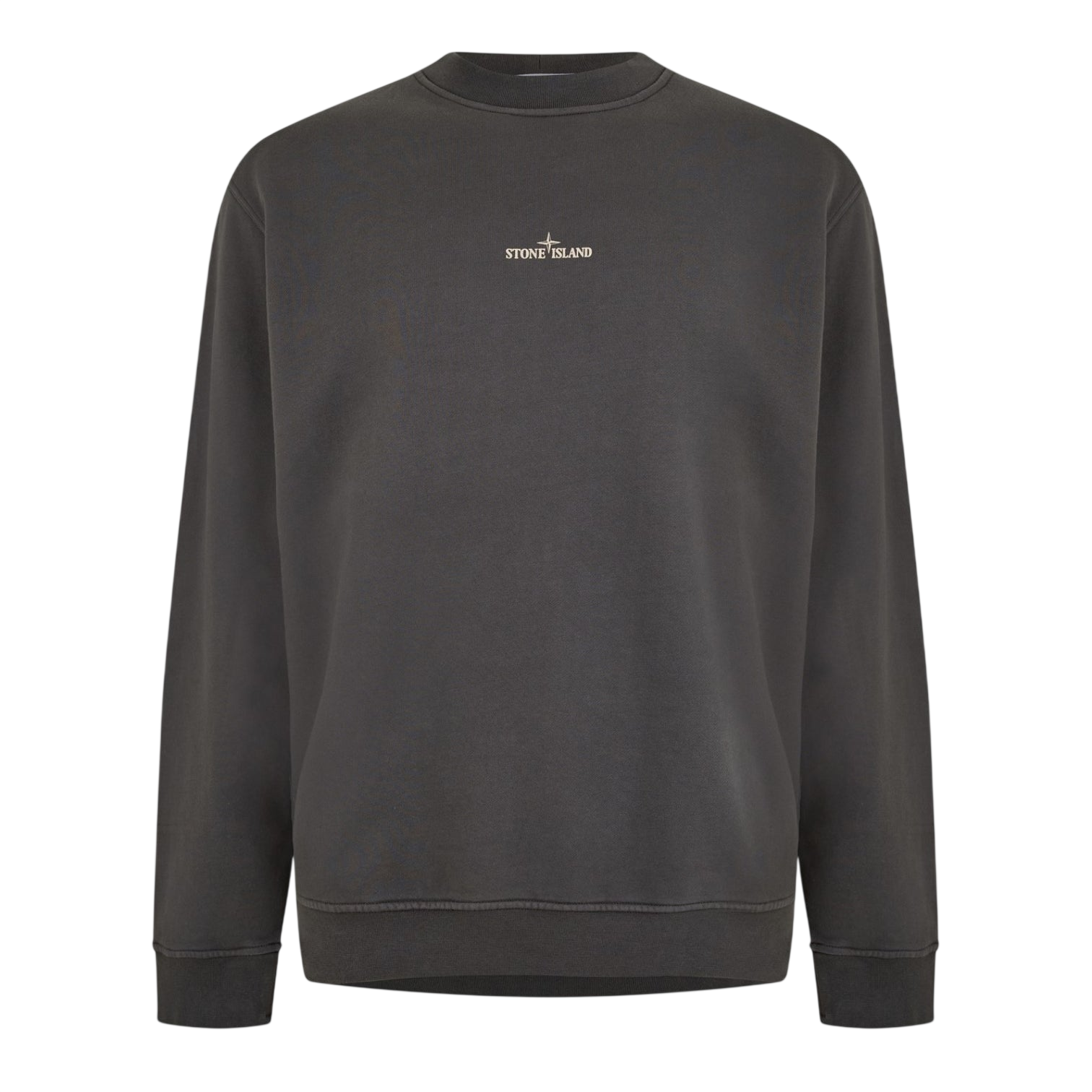 LUXURY HUB STONE ISLAND GRAPHIC CREW NECK JUMPER