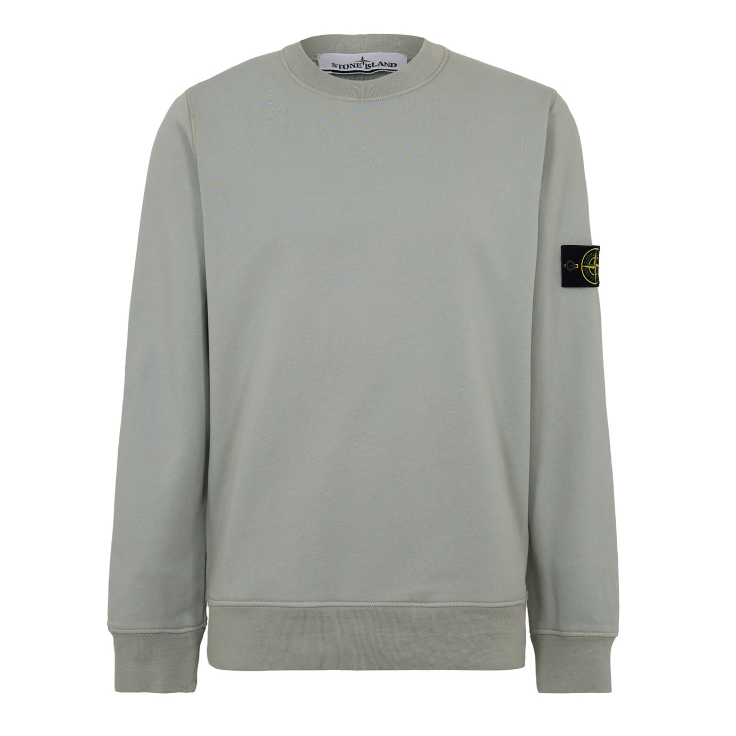 LUXURY HUB STONE ISLAND MEN'S FLEECE CREW SWEATSHIRT