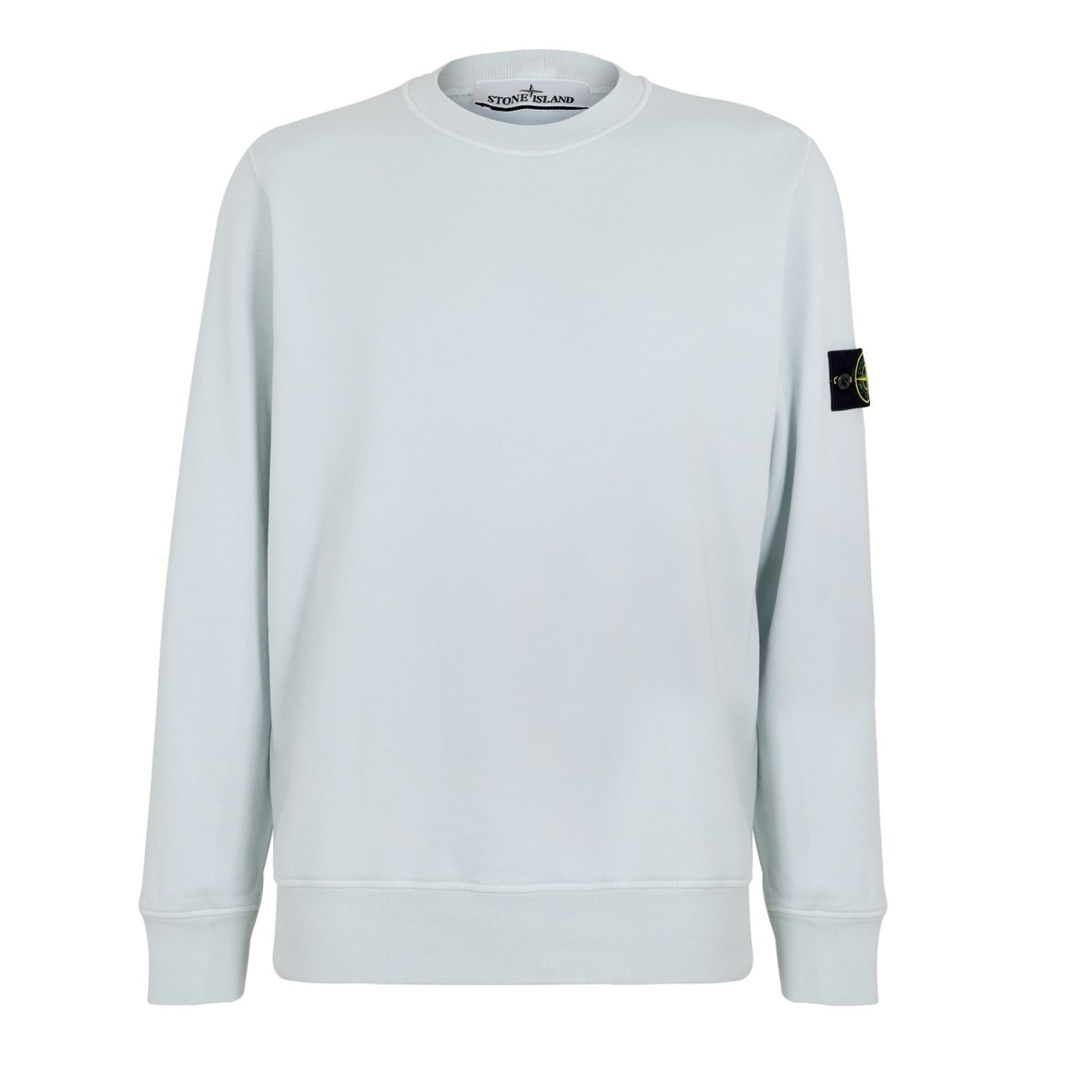 LUXURY HUB STONE ISLAND MEN'S FLEECE CREW SWEATSHIRT