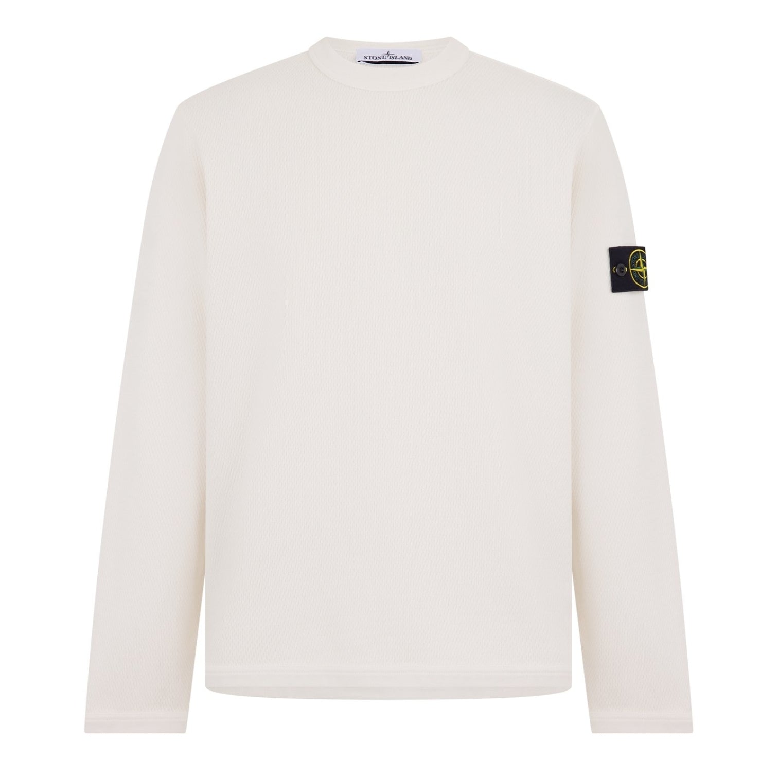 LUXURY HUB STONE ISLAND STONE MESH CREW