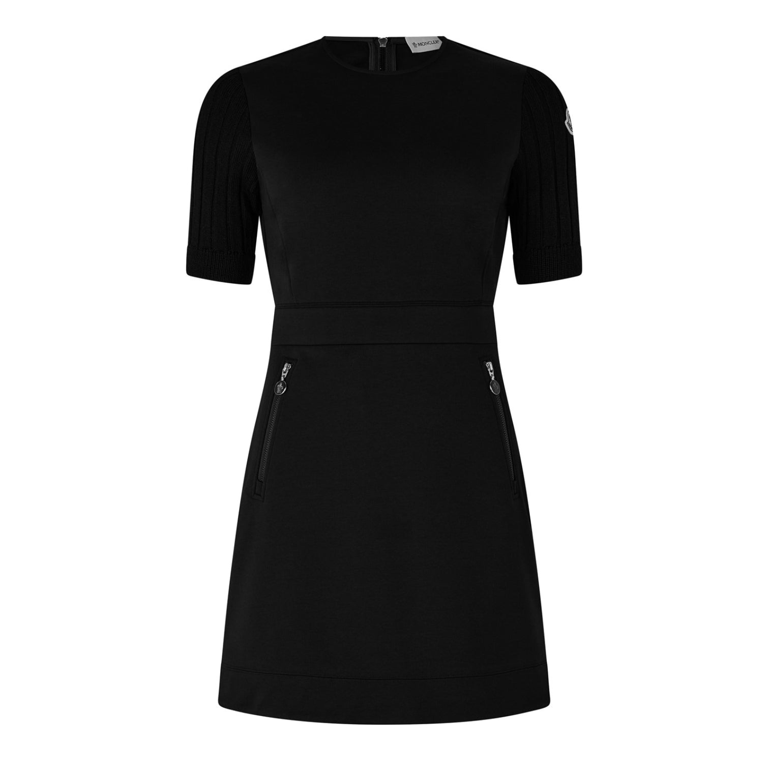 LUXURY HUB MONCLER FIT & FLARE DRESS