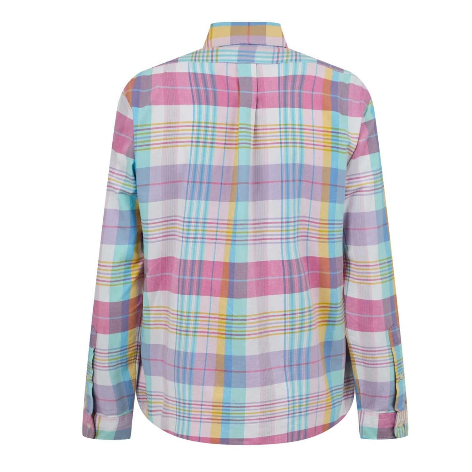 LUXURY HUB POLO RALPH LAUREN WIDE CHECK OXFORD SHIRT