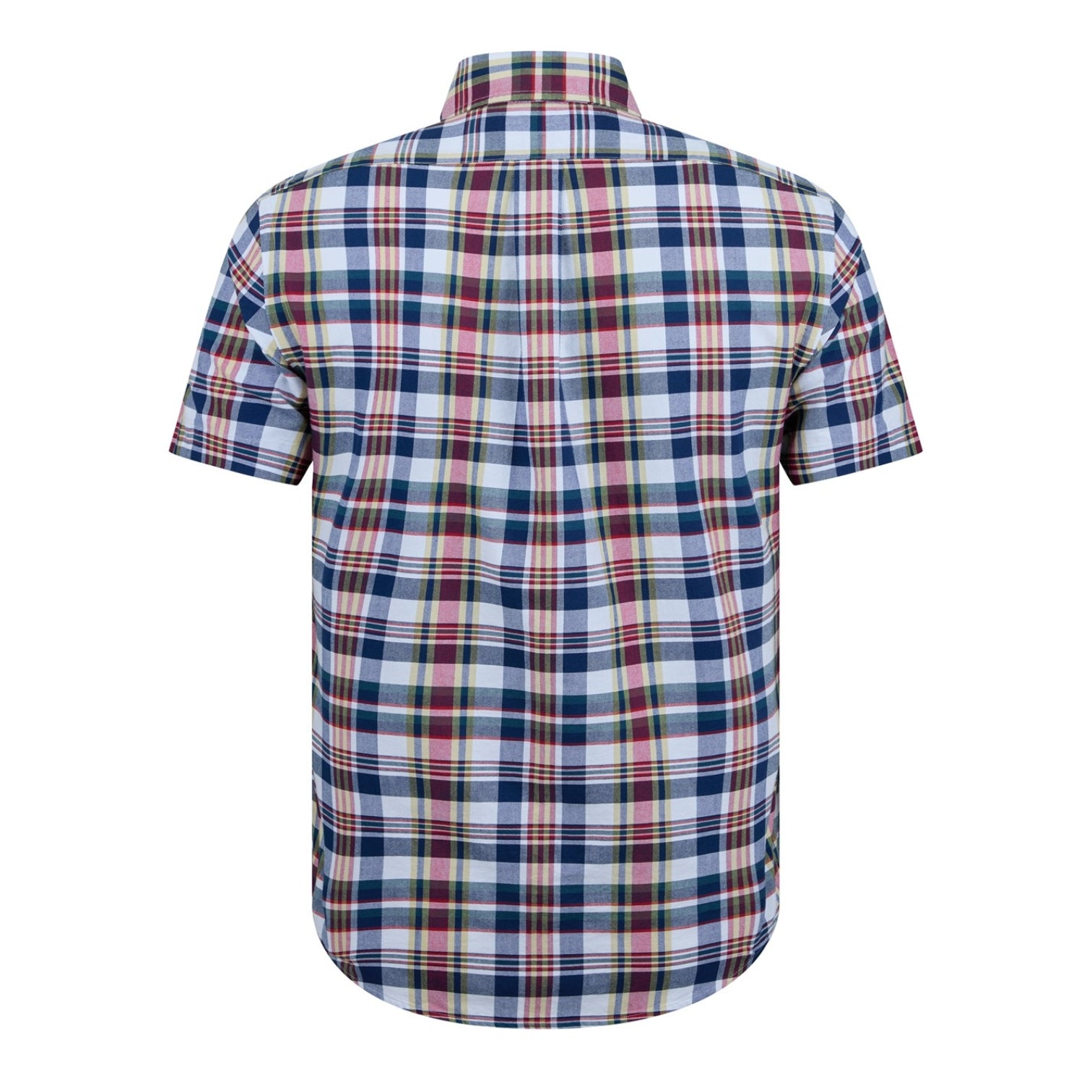 LUXURY HUB POLO RALPH LAUREN OXFORD CHECK SHORT SLEEVE SHIRT