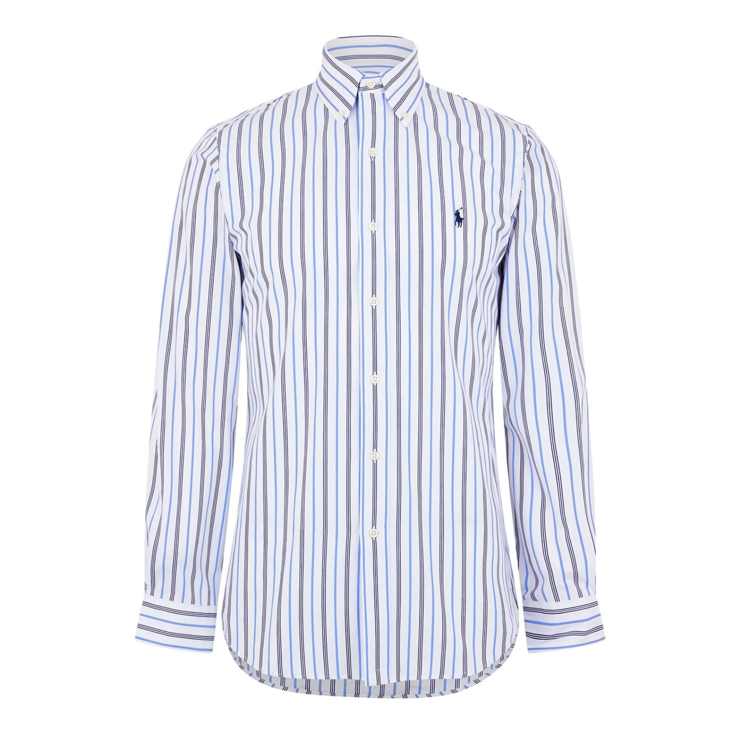 LUXURY HUB POLO RALPH LAUREN STRIPED POPLIN SHIRT