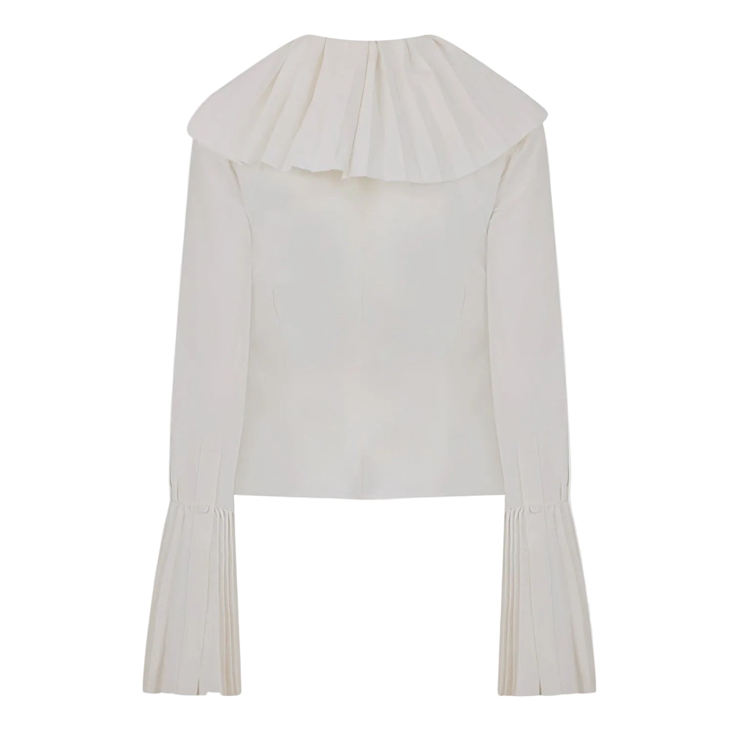 LUXURY HUB ALEXANDER MCQUEEN PLISSE BLOUSE