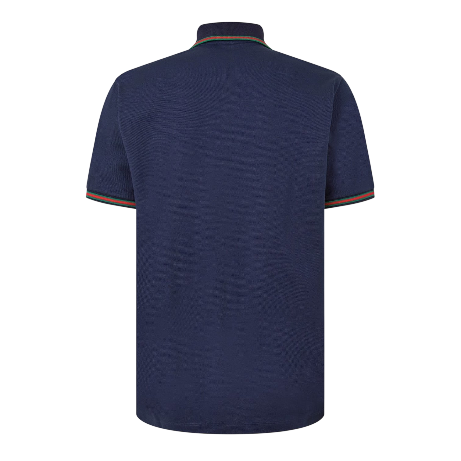 LUXURY HUB GUCCI WEB TIP POLO SHIRT