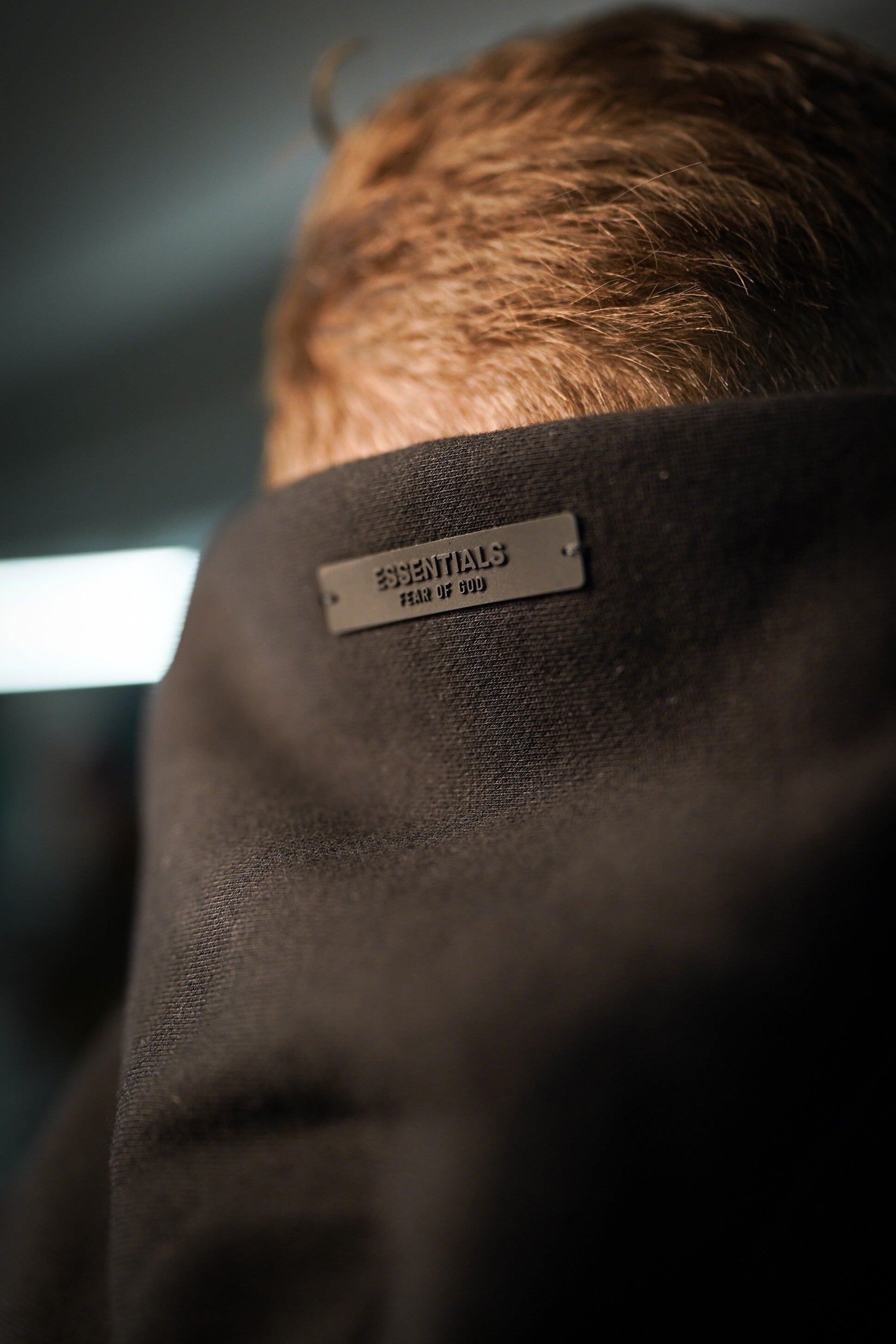 LUXURY HUB FEAR OF GOD ESSENTIALS FLEECE HOODIE