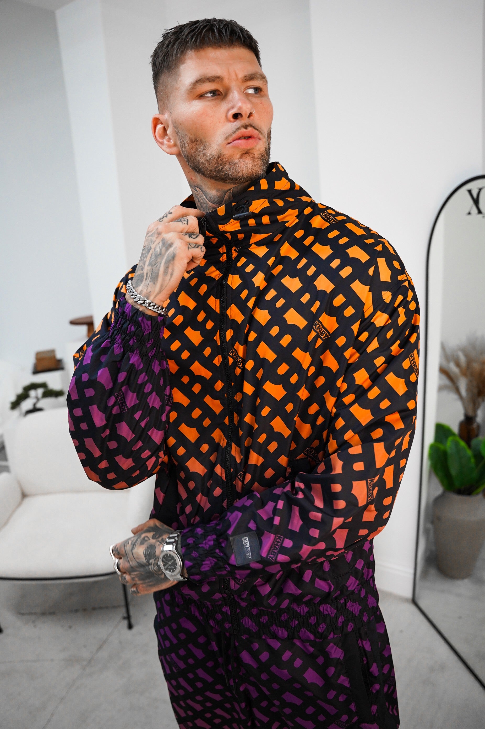 LUXURY HUB BOSS KHABY TRACKSUIT JACKET