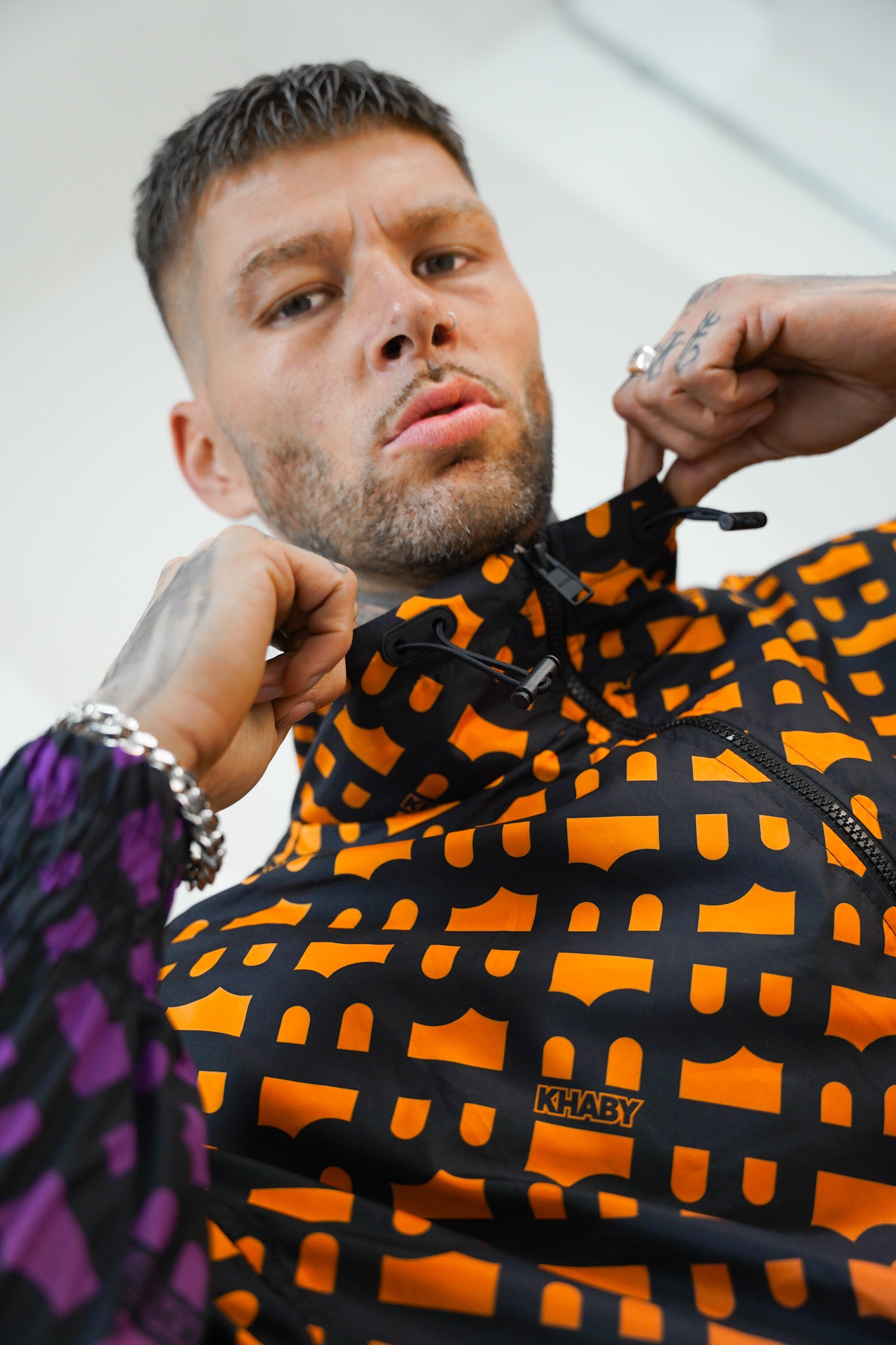 LUXURY HUB BOSS KHABY TRACKSUIT JACKET