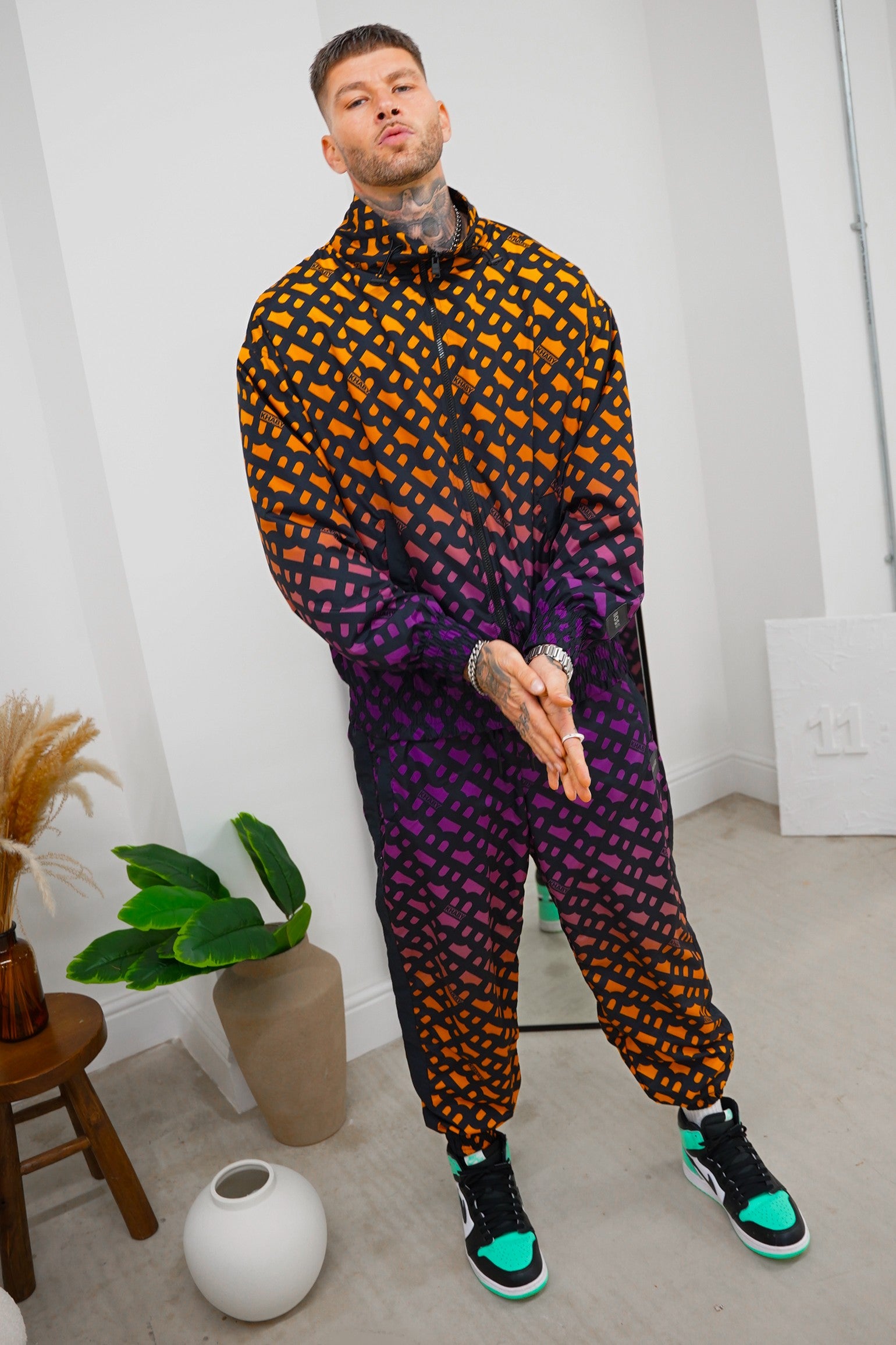 LUXURY HUB BOSS KHABY TRACKSUIT JACKET