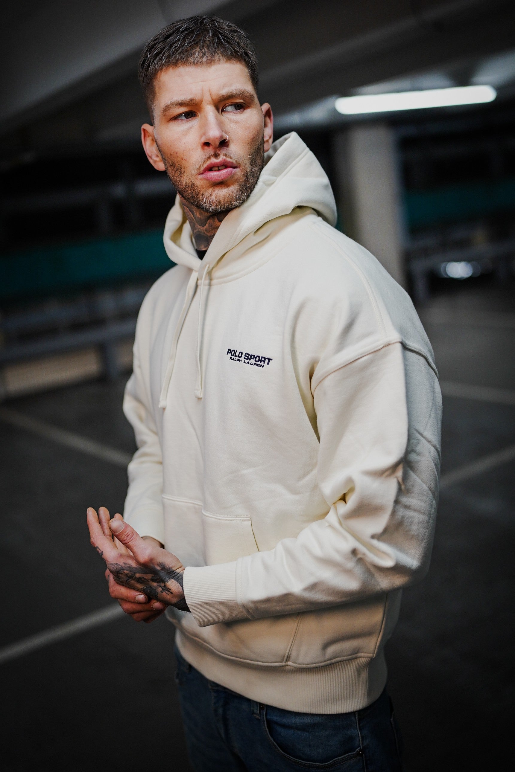 LUXURY HUB POLO SPORT BY RALPH LAUREN BACK PRINT HOODIE