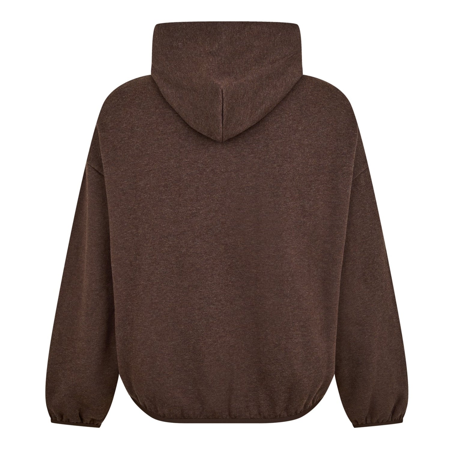 LUXURY HUB FEAR OF GOD ESSENTIALS LOGO TAB COTTON HOODIE
