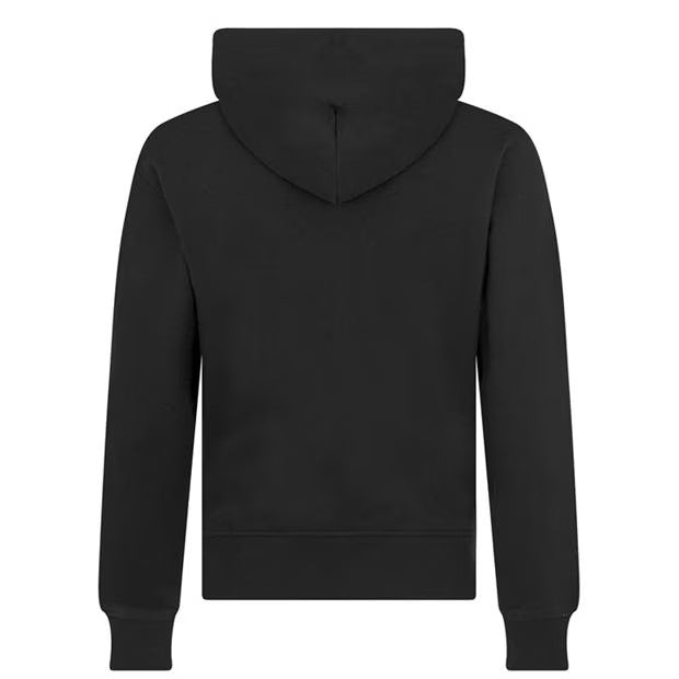 LUXURY HUB  VERSACE JEANS COUTURE FOIL STAMP ZIP HOODIE