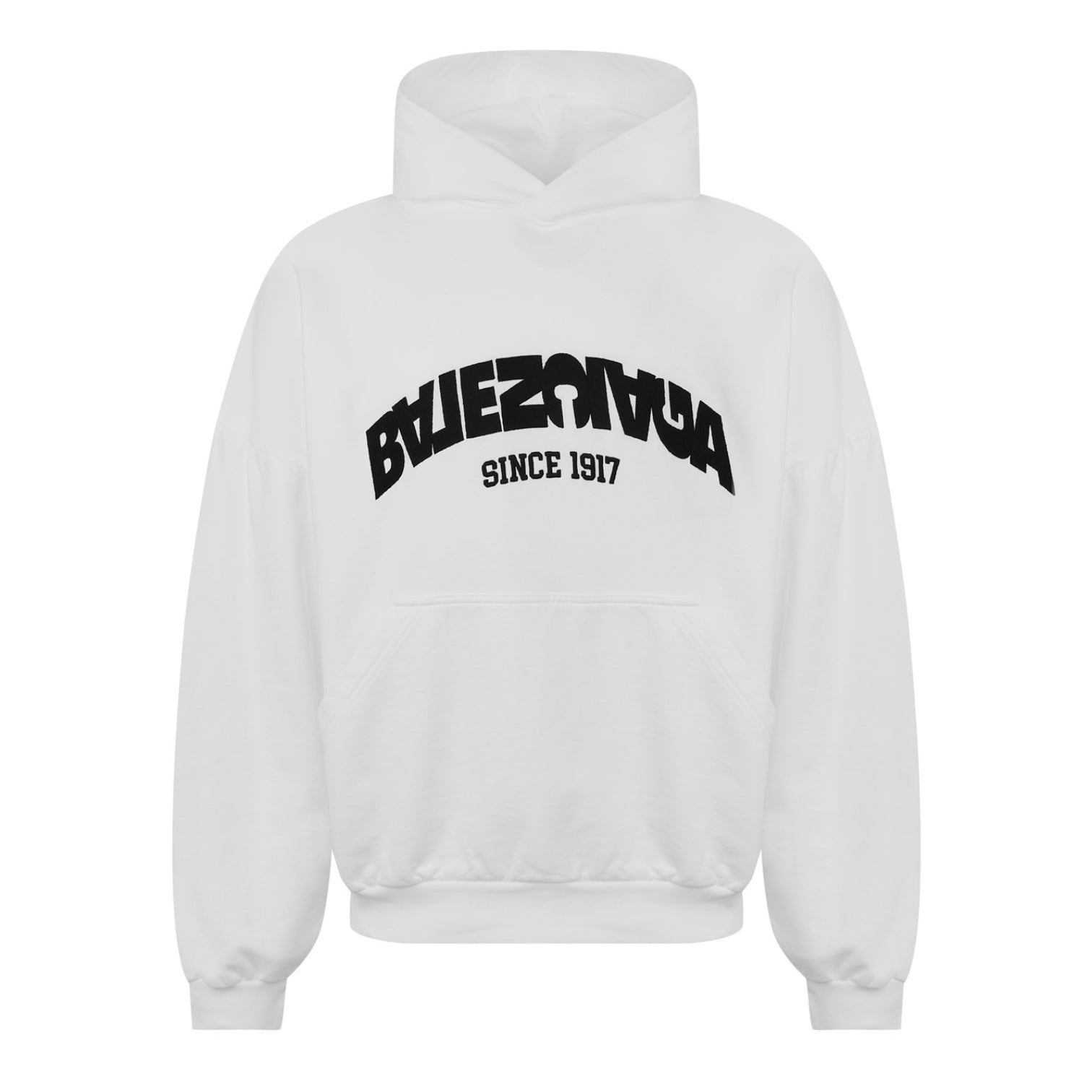 LUXURY HUB BALENCIAGA BAL ROUND HOODIE