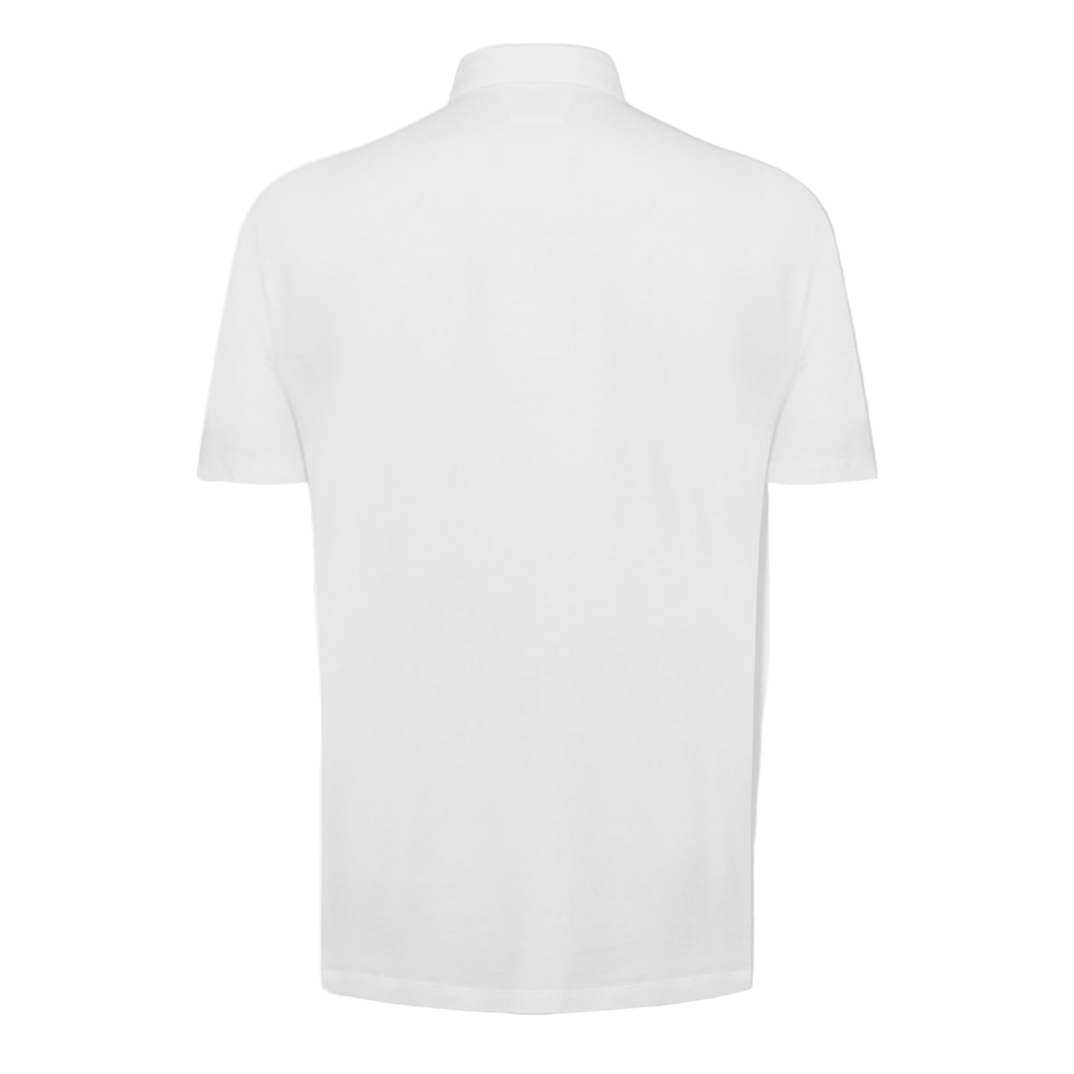 LUXURY HUB CP COMPANY SHORT SLEEVE LOGO PATCH POLO SHIRT