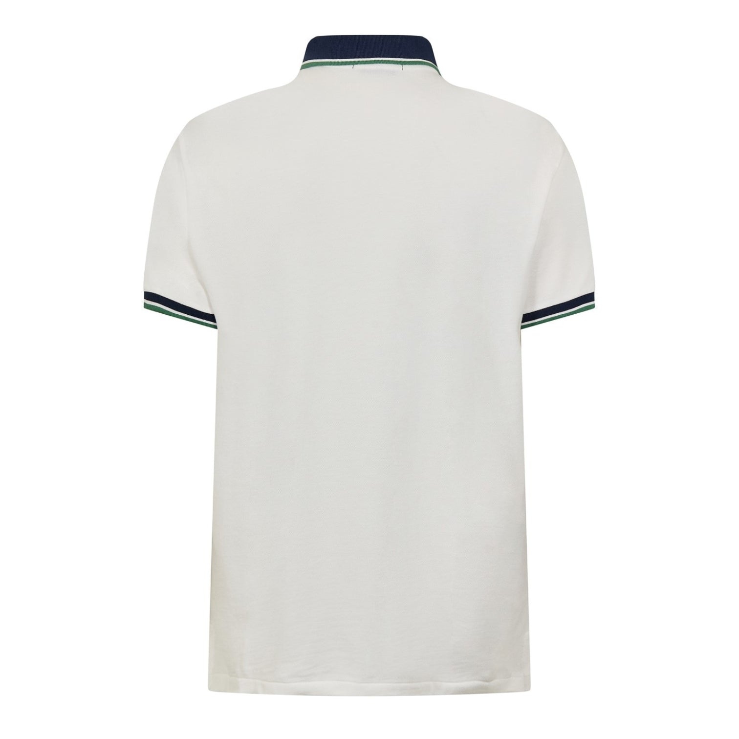 LUXURY HUB POLO RALPH LAUREN COLLAR STRIPE POLO SHIRT
