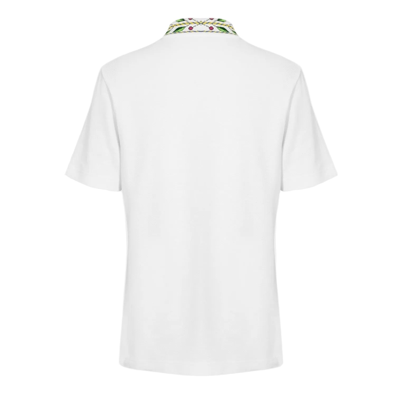 LUXURY HUB CASABLANCA LAUREL LOGO POLO SHIRT