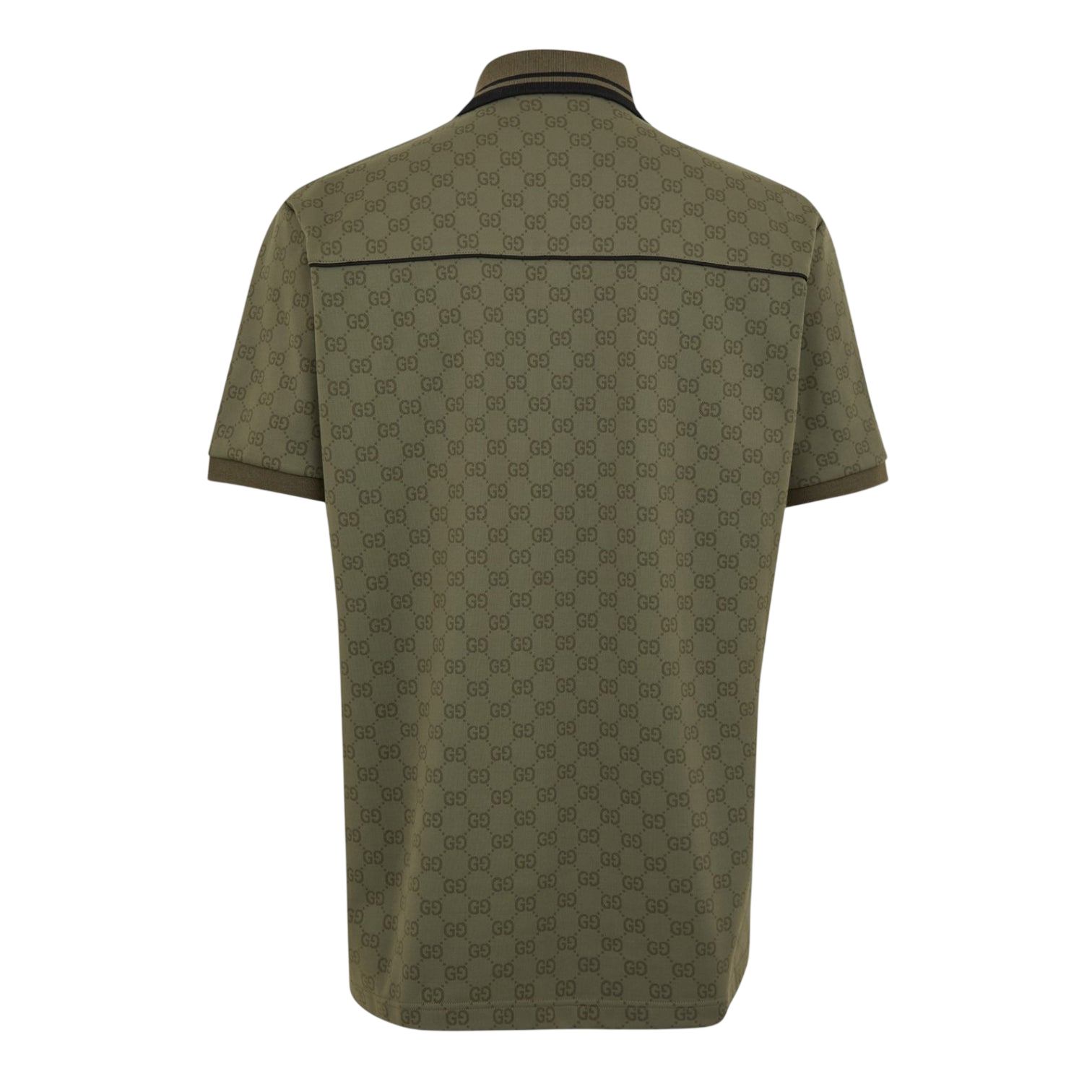 LUXURY HUB GUCCI MEN'S SHORT SLEEVE TAILORED FIT POLO SHIRT