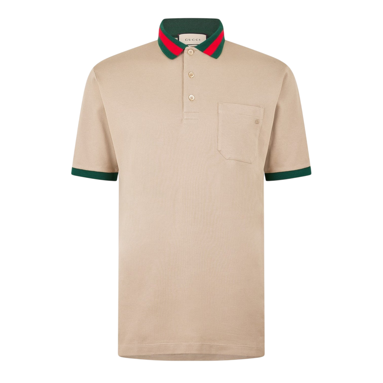 LUXURY HUB GUCCI MEN'S SHORT SLEEVE POLO SHIRT