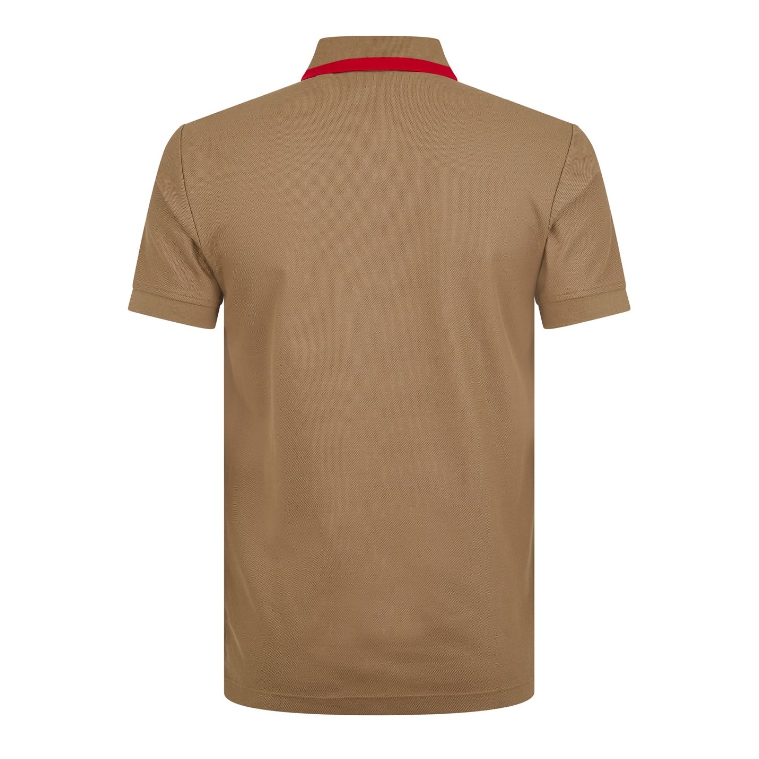 LUXURY HUB BURBERRY LOGO DETAIL COTTON PIQUÉ POLO SHIRT