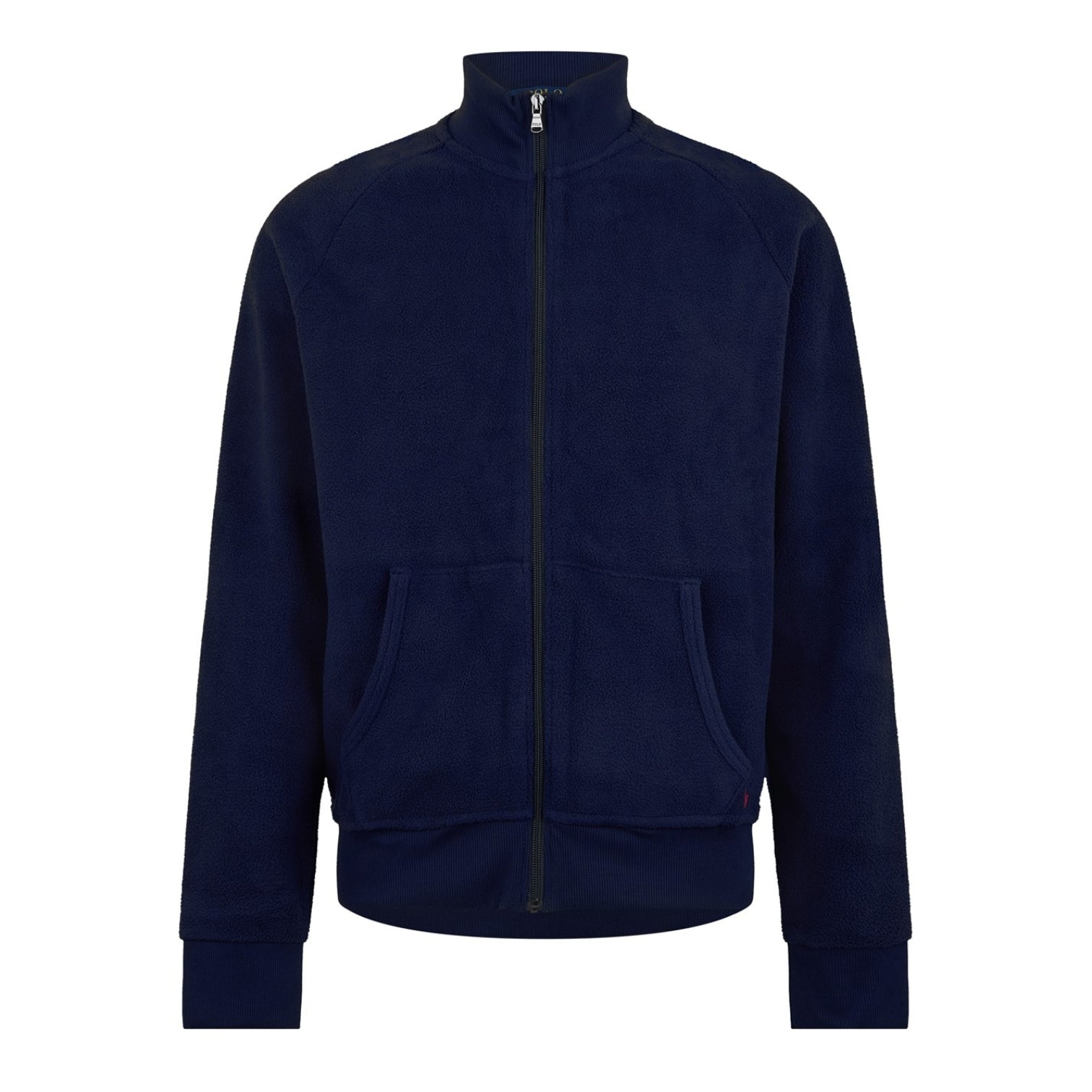 LUXURY HUB RALPH LAUREN FULL-ZIP FLEECE TOP