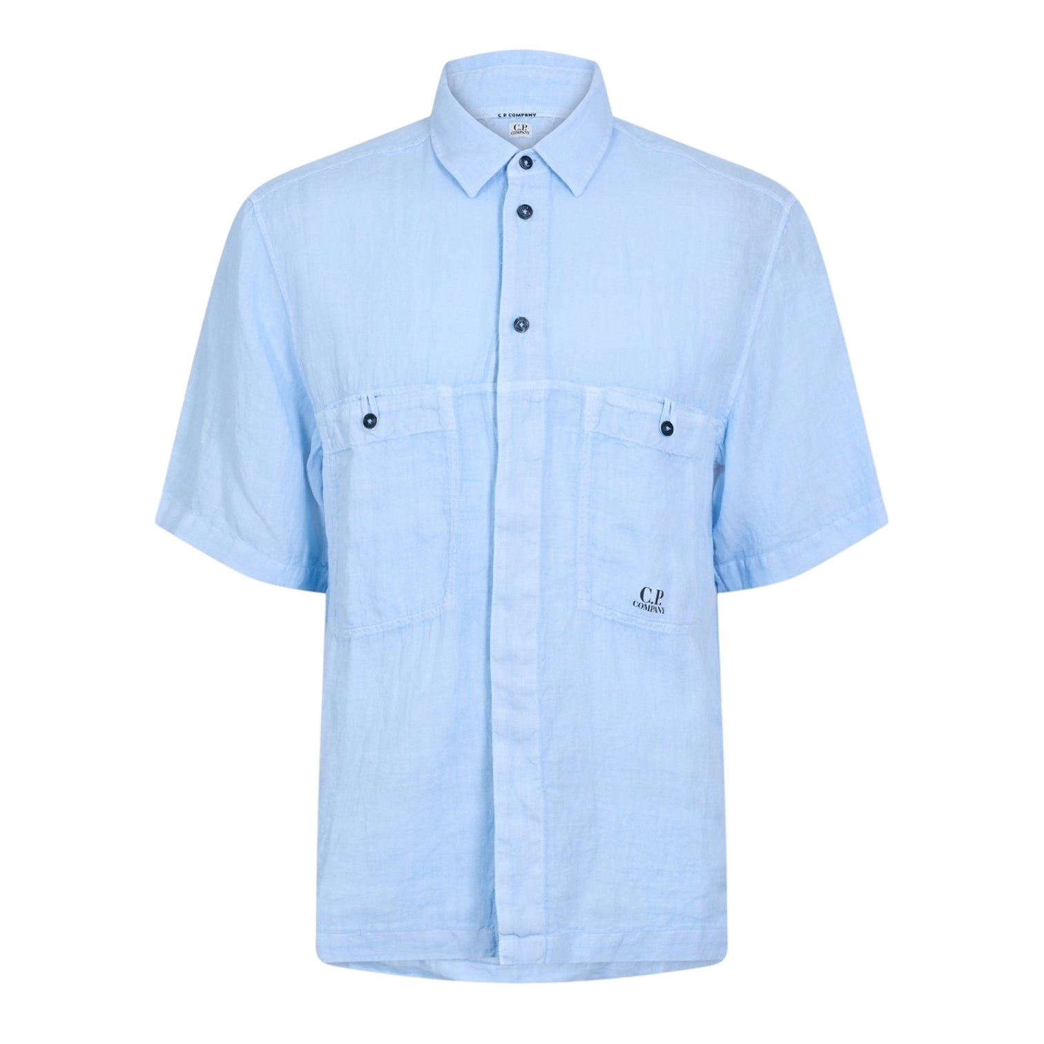 LUXURY HUB CP COMPANY BOXY SHORT SLEEVE SHIRT