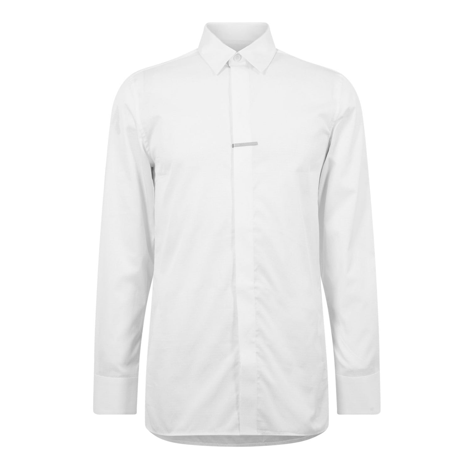 LUXURY HUB GIVENCHY GIV WHITE METAL SHIRT