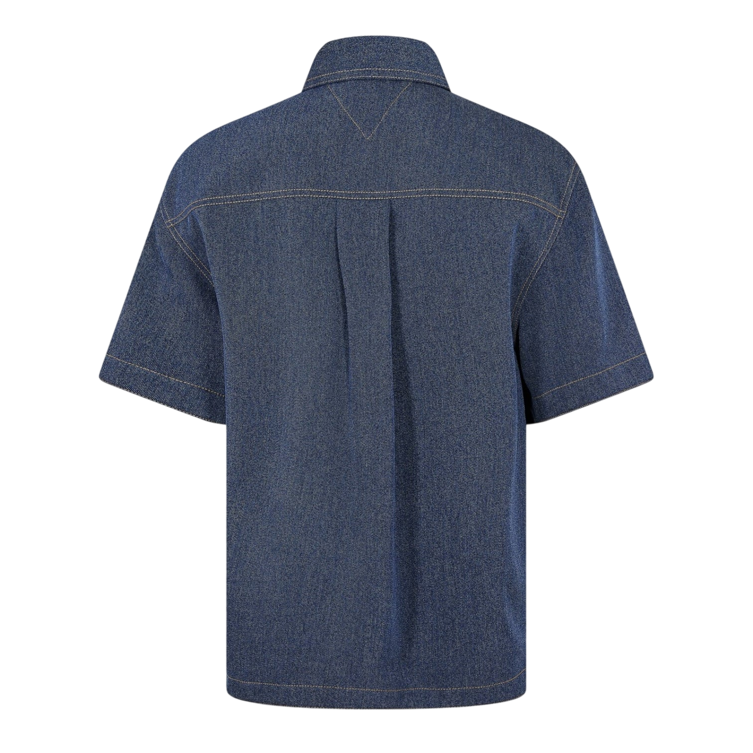 LUXURY HUB BOTTEGA VENETA MEN'S SHORT SLEEVE PLAIN SHIRT