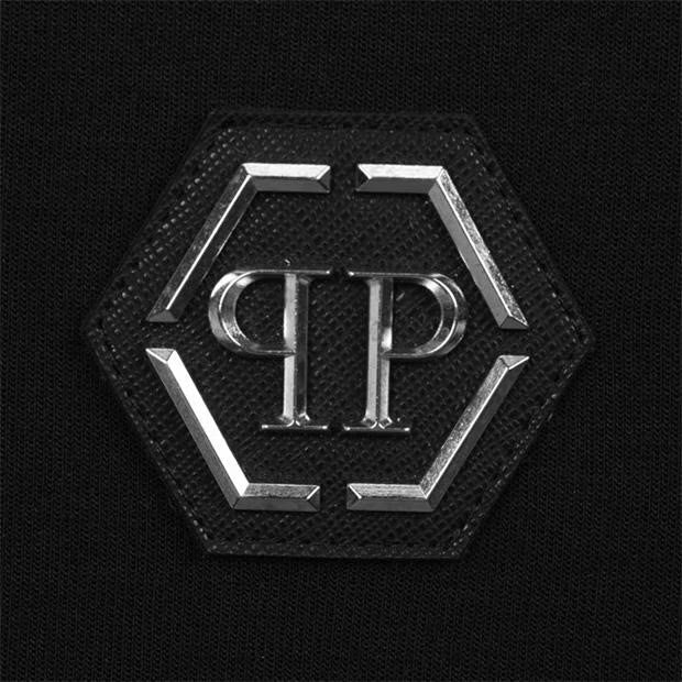 LUXURY HUB  PHILIPP PLEIN TAPE LOGO SWEATSHIRT