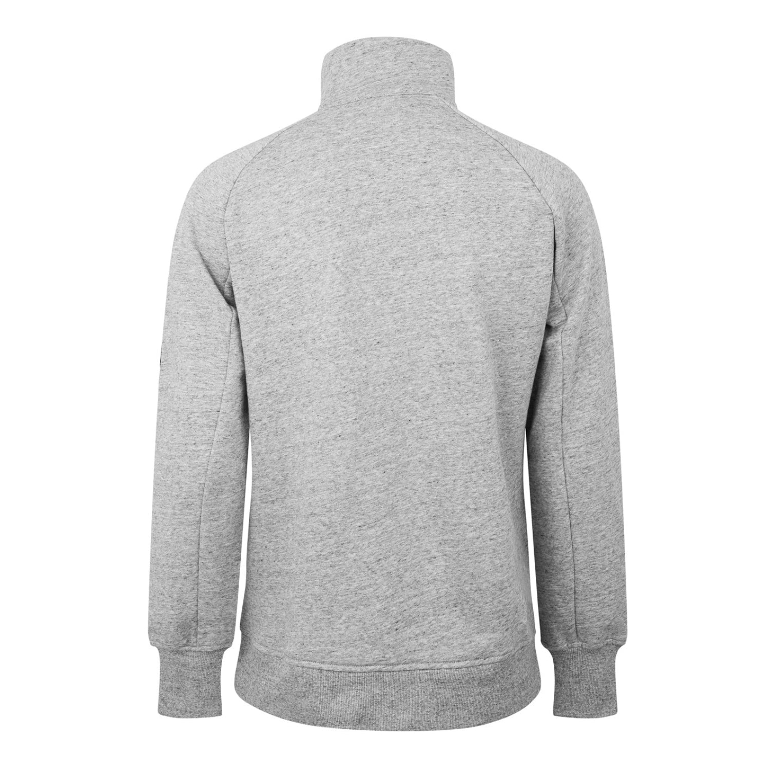 LUXURY HUB CP COMPANY LENS ARM QUARTER ZIP SWEATSHIRT