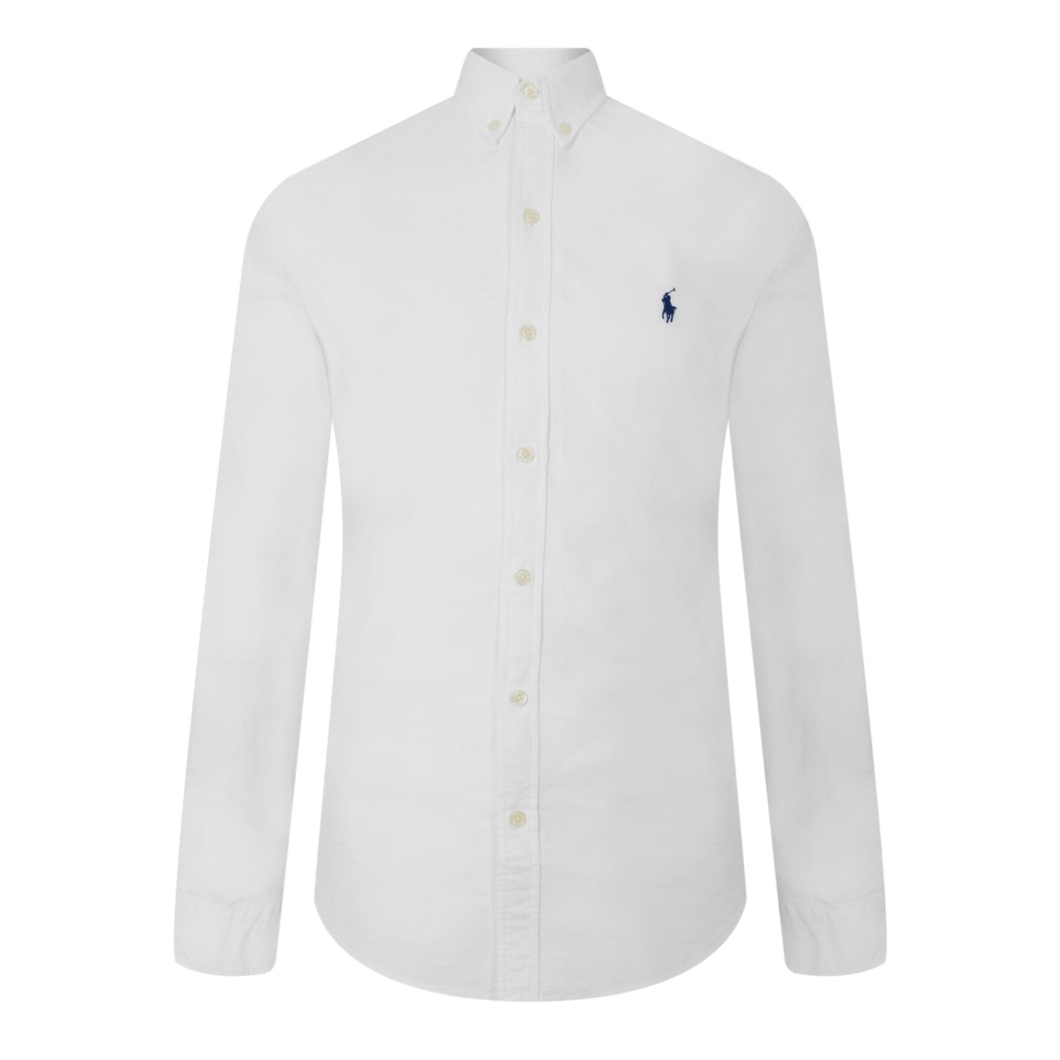 LUXURY HUB POLO RALPH LAUREN LOGO POPLIN SHIRT