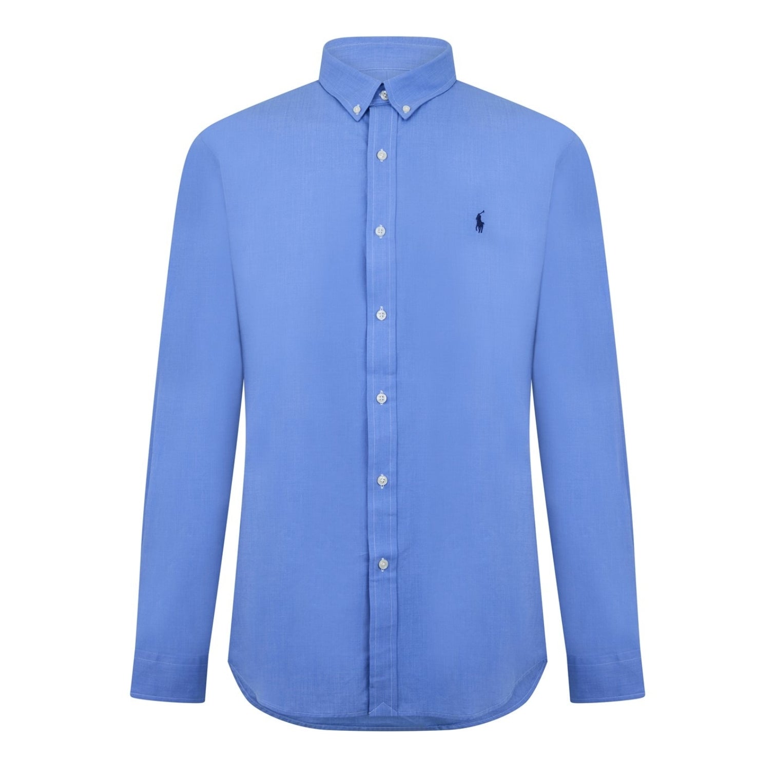LUXURY HUB POLO RALPH LAUREN LOGO POPLIN SHIRT