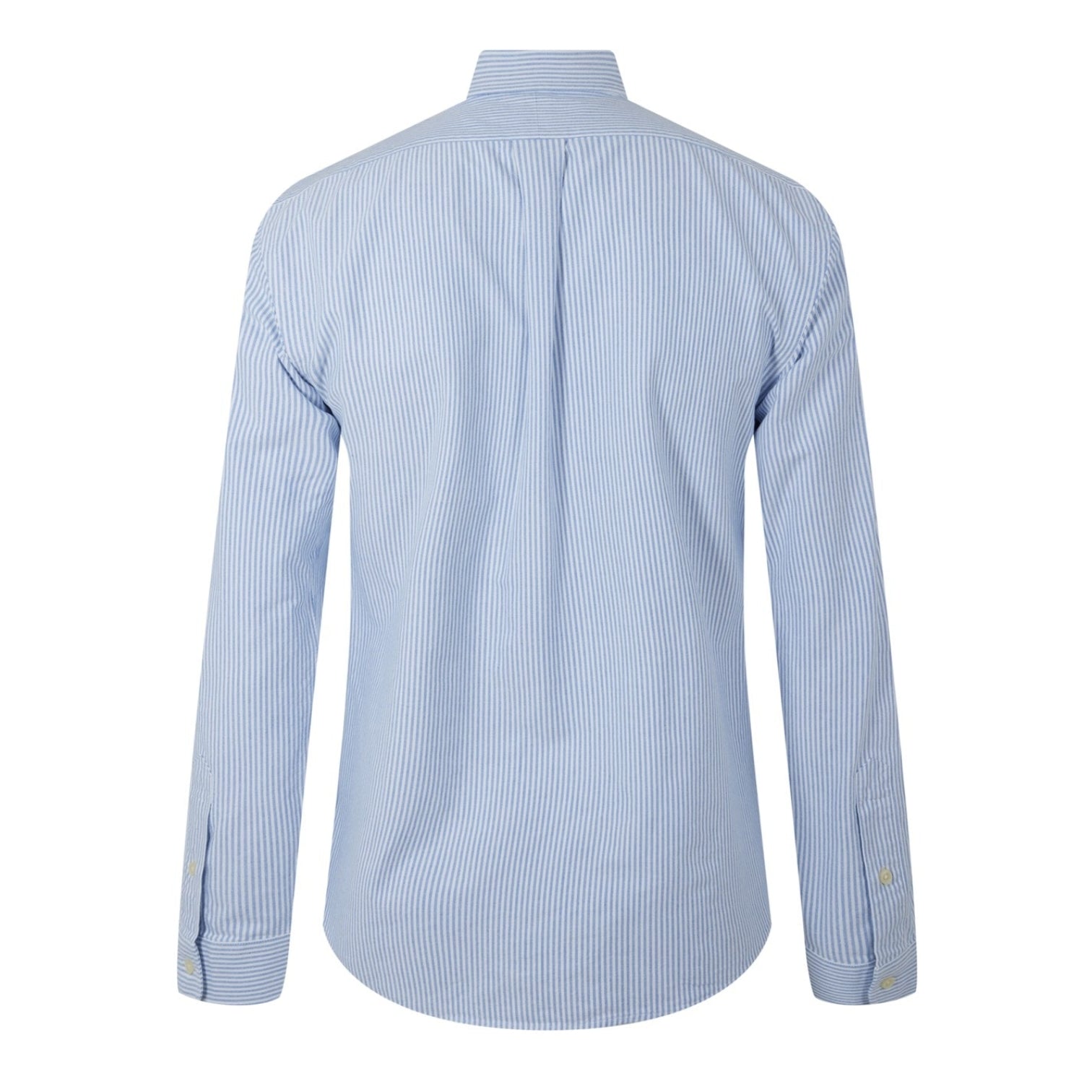 LUXURY HUB POLO RALPH LAUREN OXFORD STRIPE SLIM SHIRT
