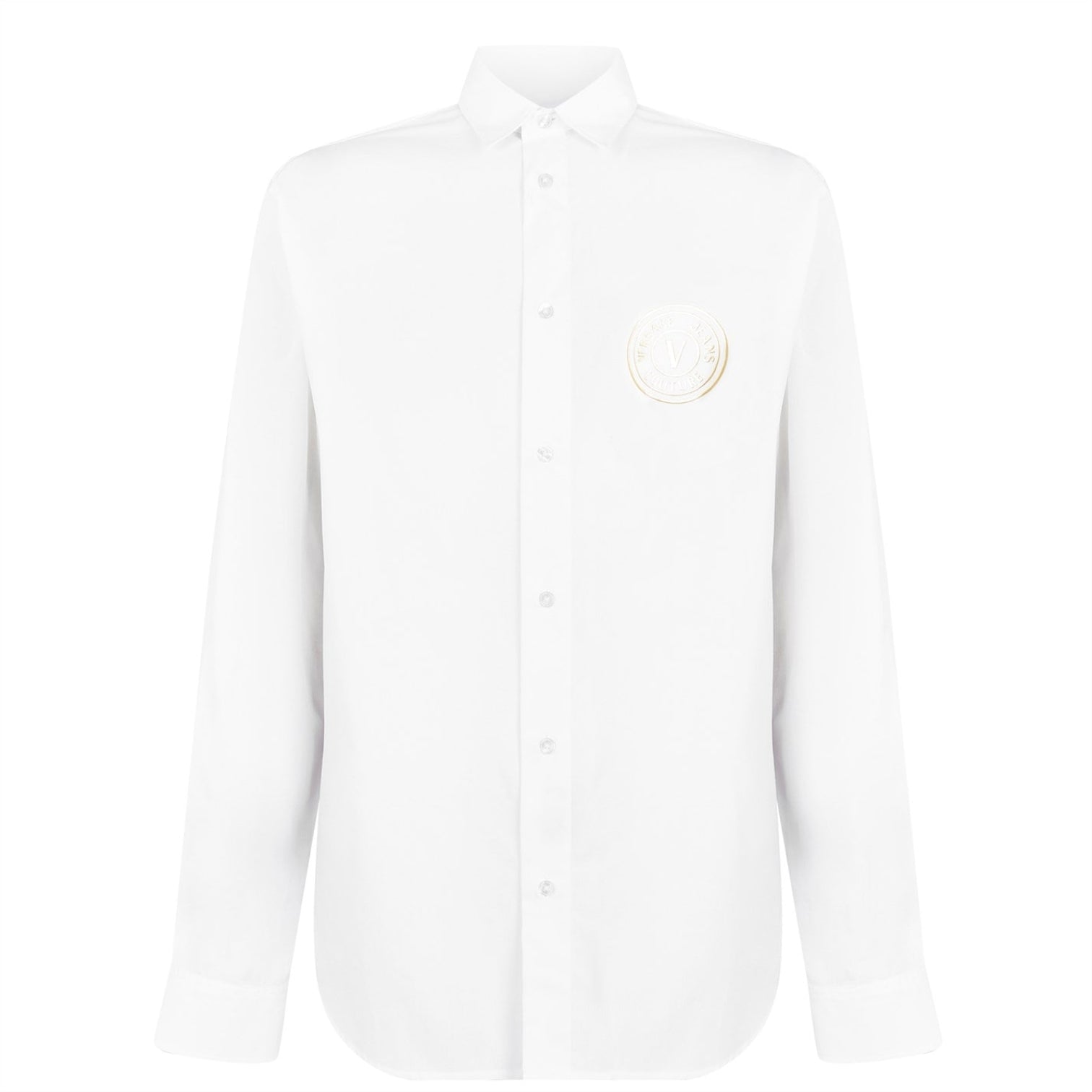 LUXURY HUB VERSACE JEANS COUTURE LOGO LONG SLEEVE SHIRT