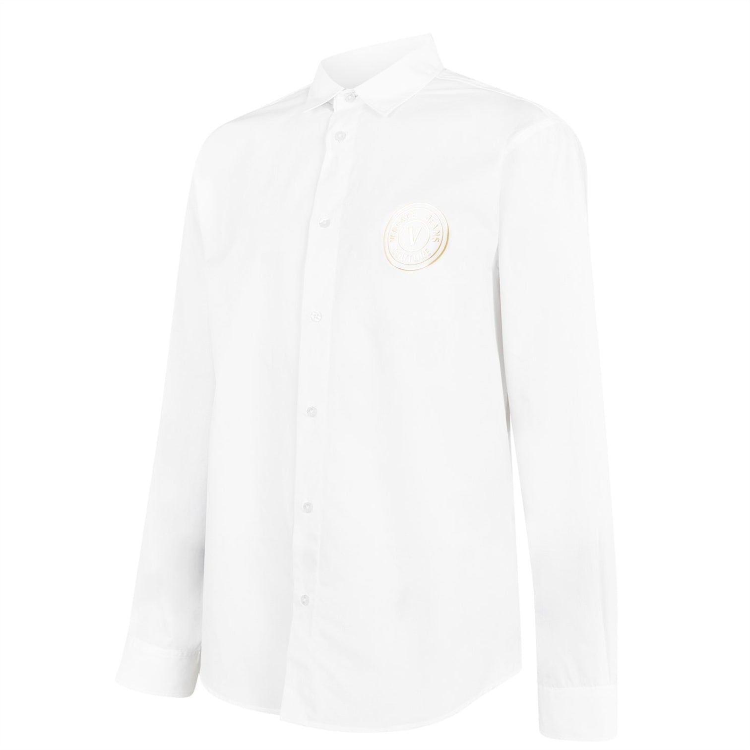 LUXURY HUB VERSACE JEANS COUTURE LOGO LONG SLEEVE SHIRT